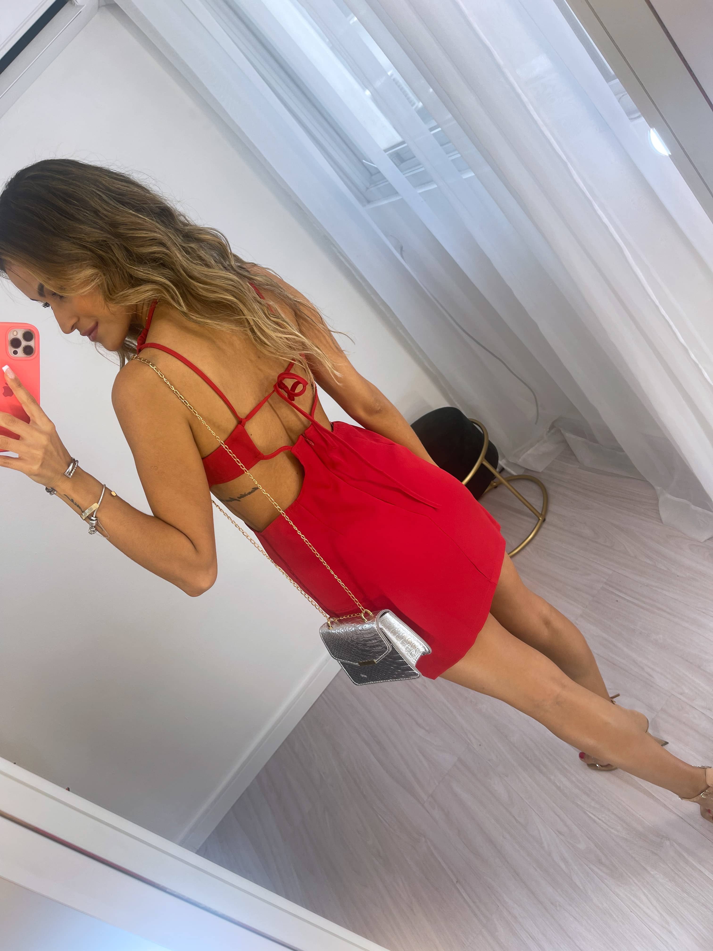 Vestido Amber Vermelho