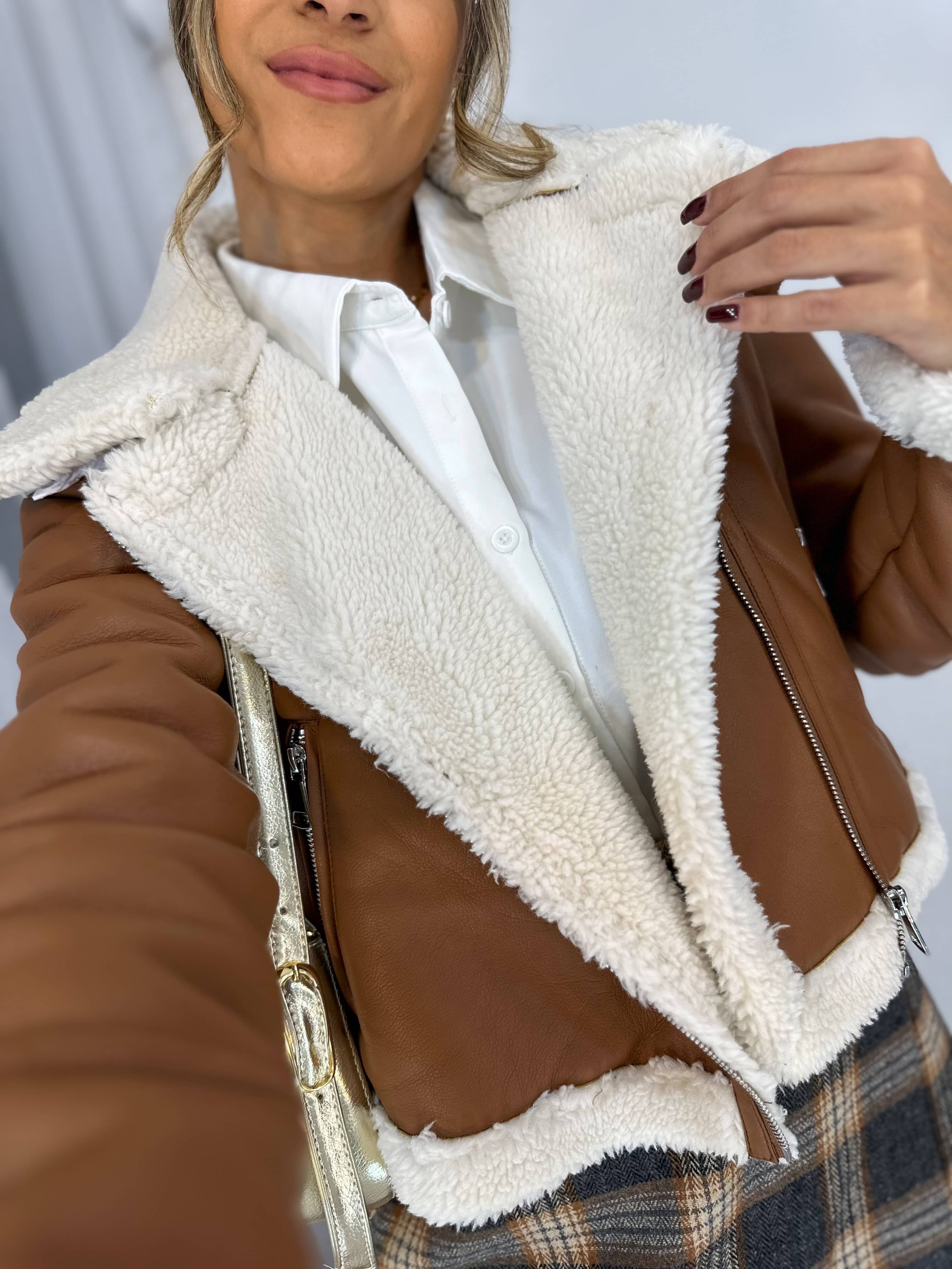 Jaqueta Barth Marrom