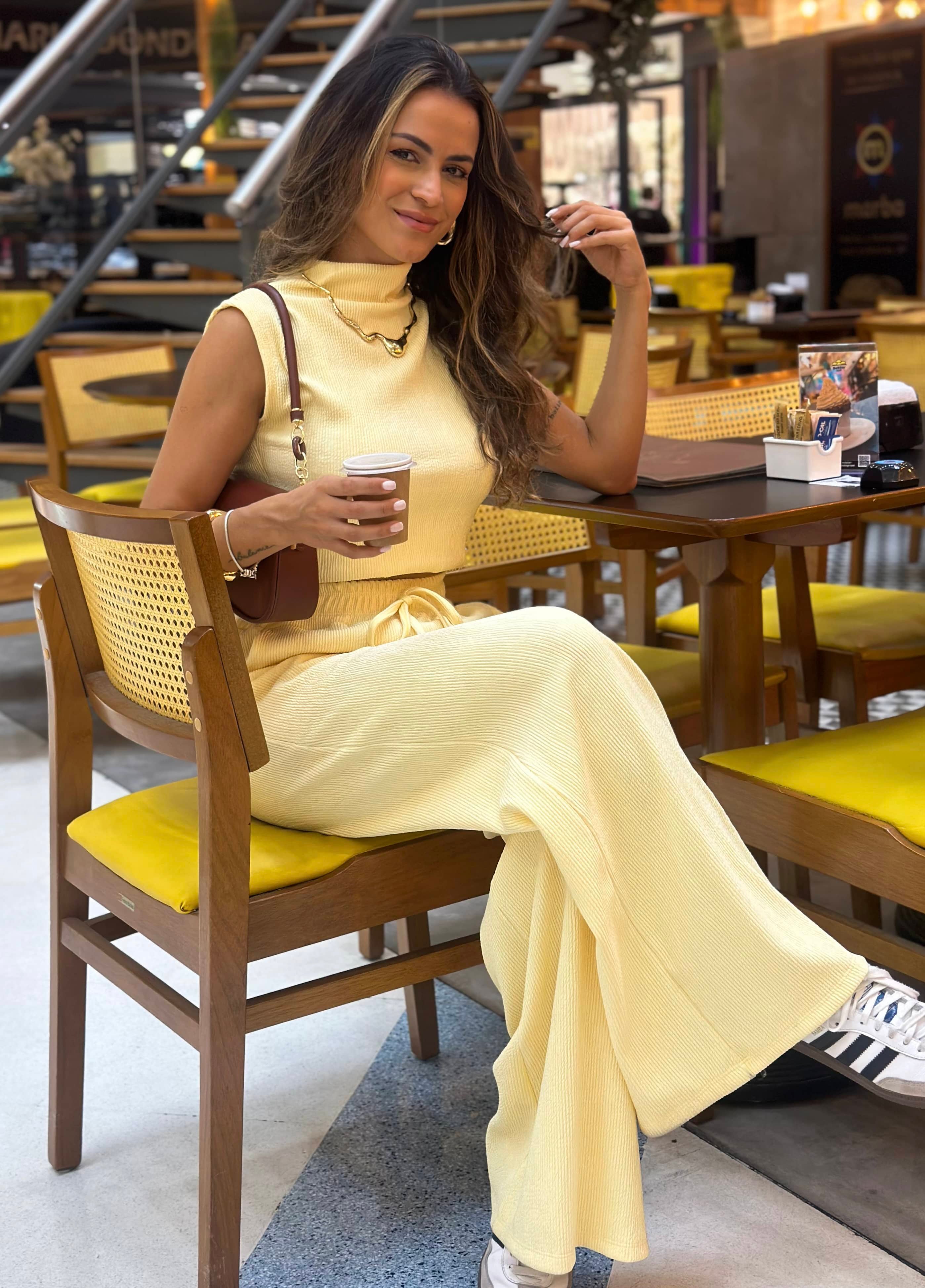 Conjunto Regata Butter Yellow Bella