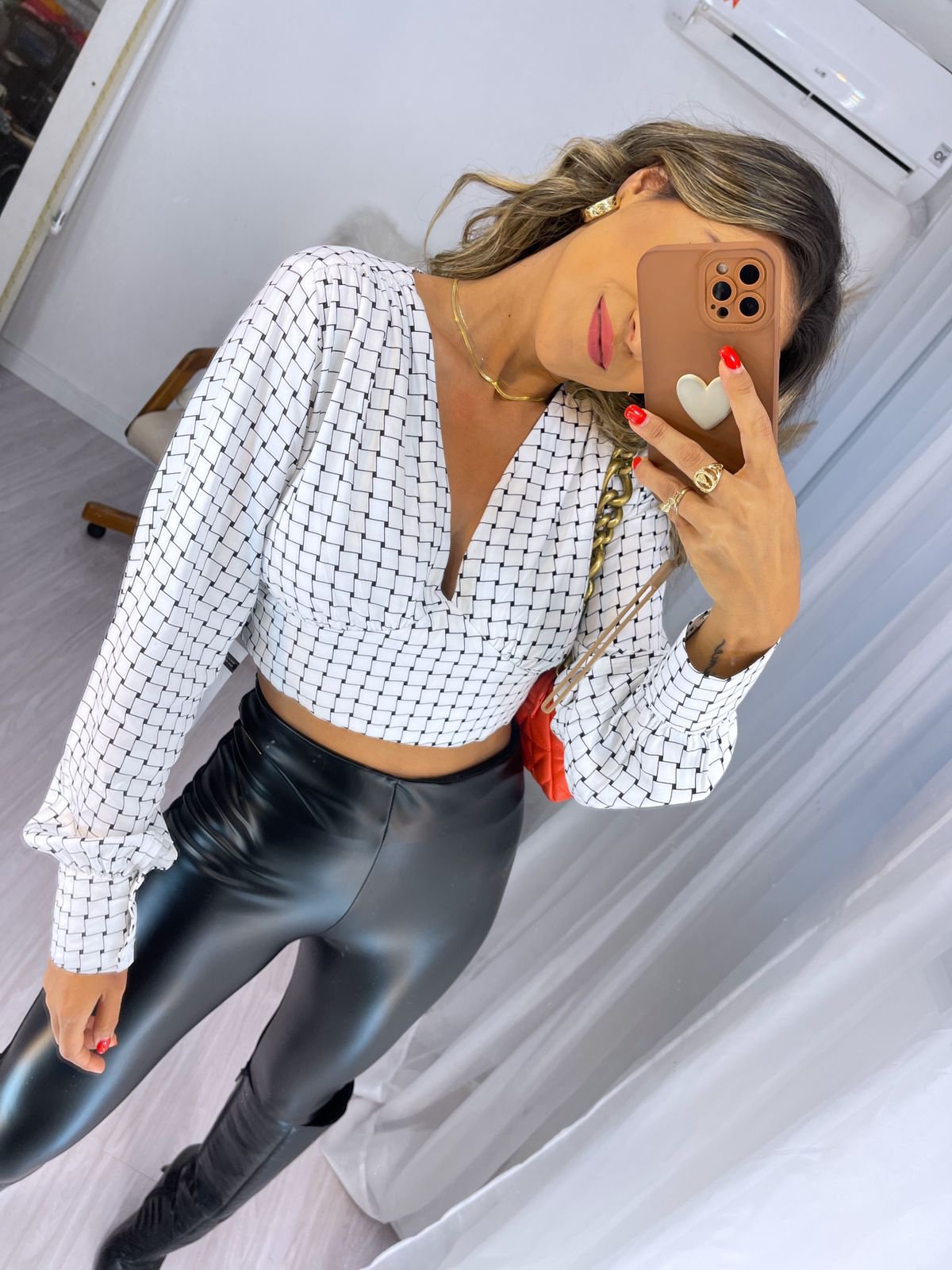 Cropped Angelica Off White