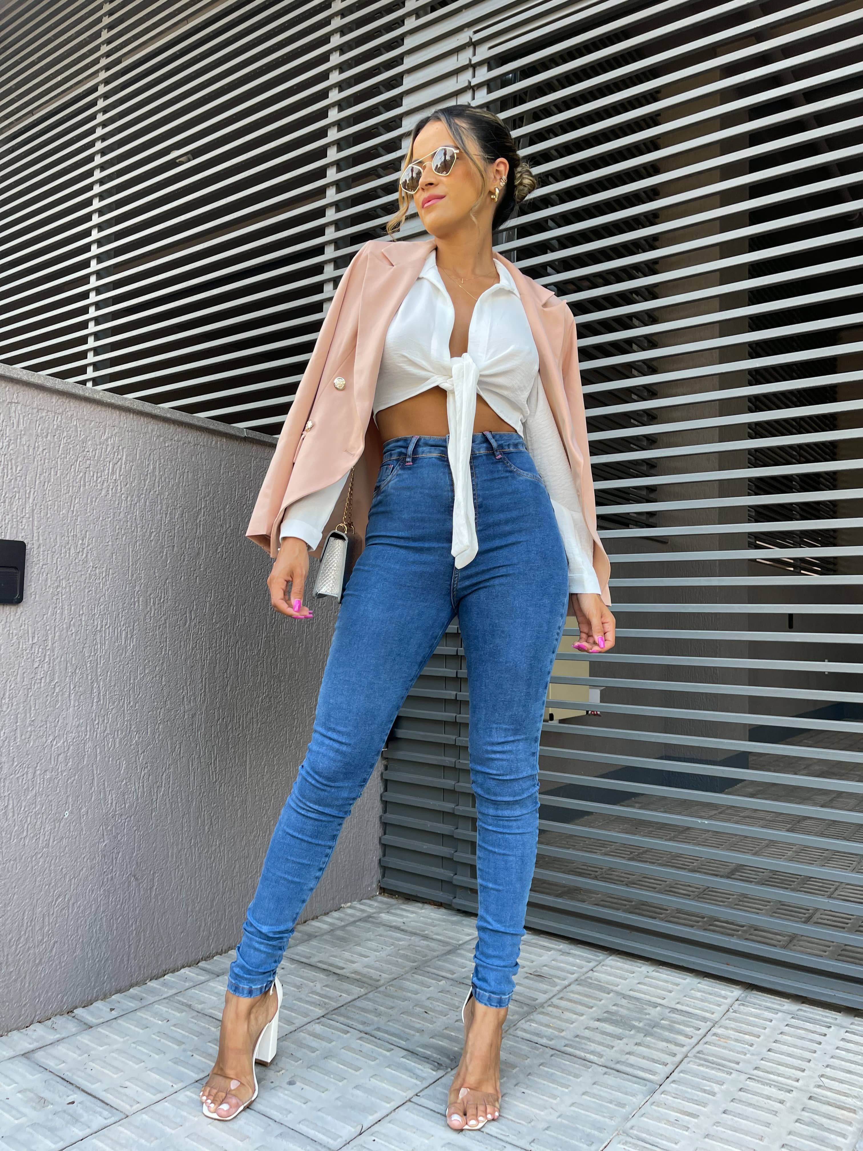 Cropped Agatha Off White