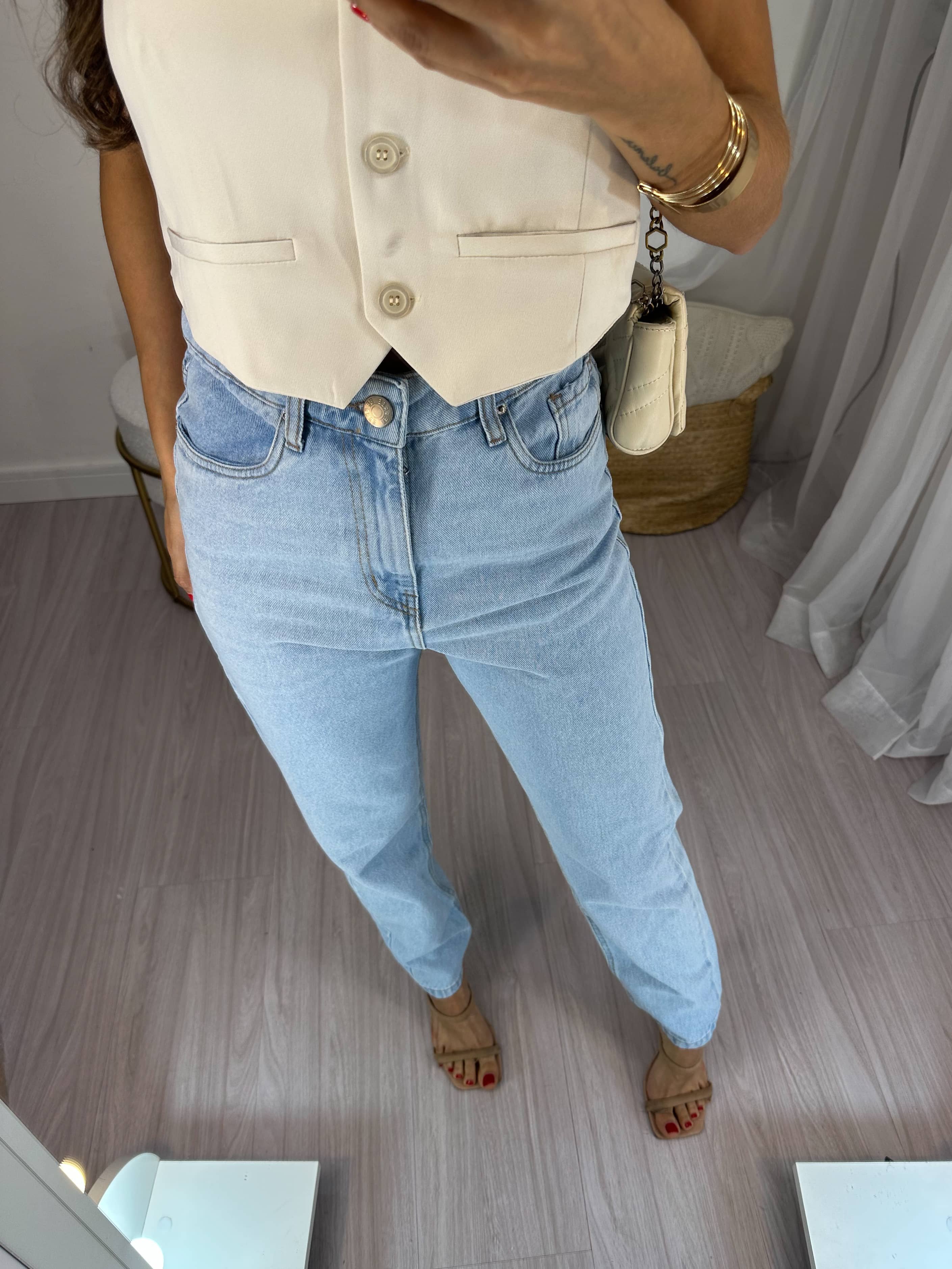 Calça Mom Luiza Clara