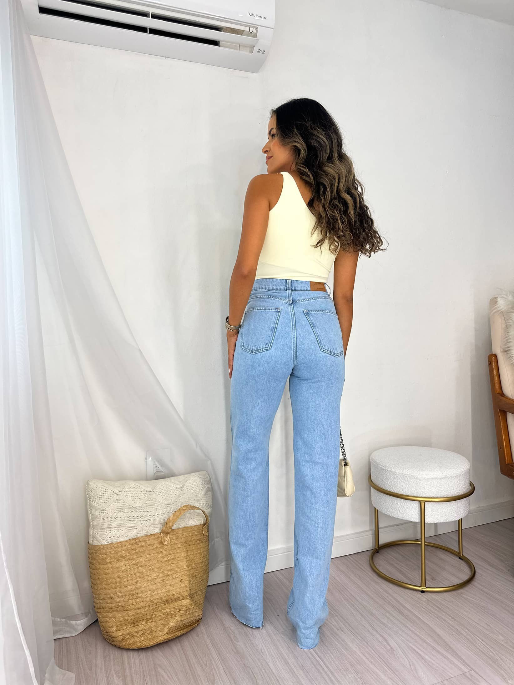 Calça Wide Leg Sofi Clara