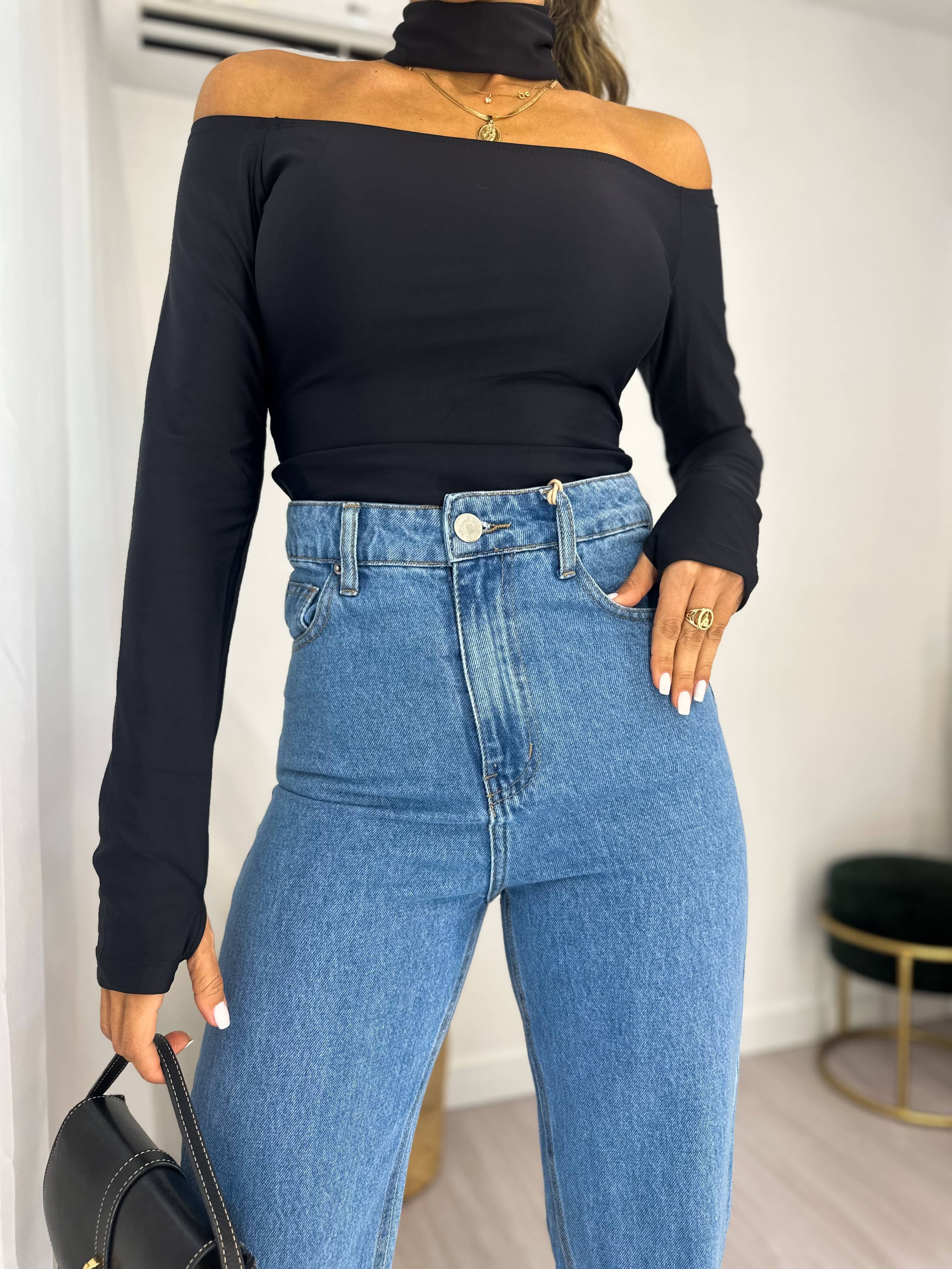 Calça Wide Leg Sofi Média