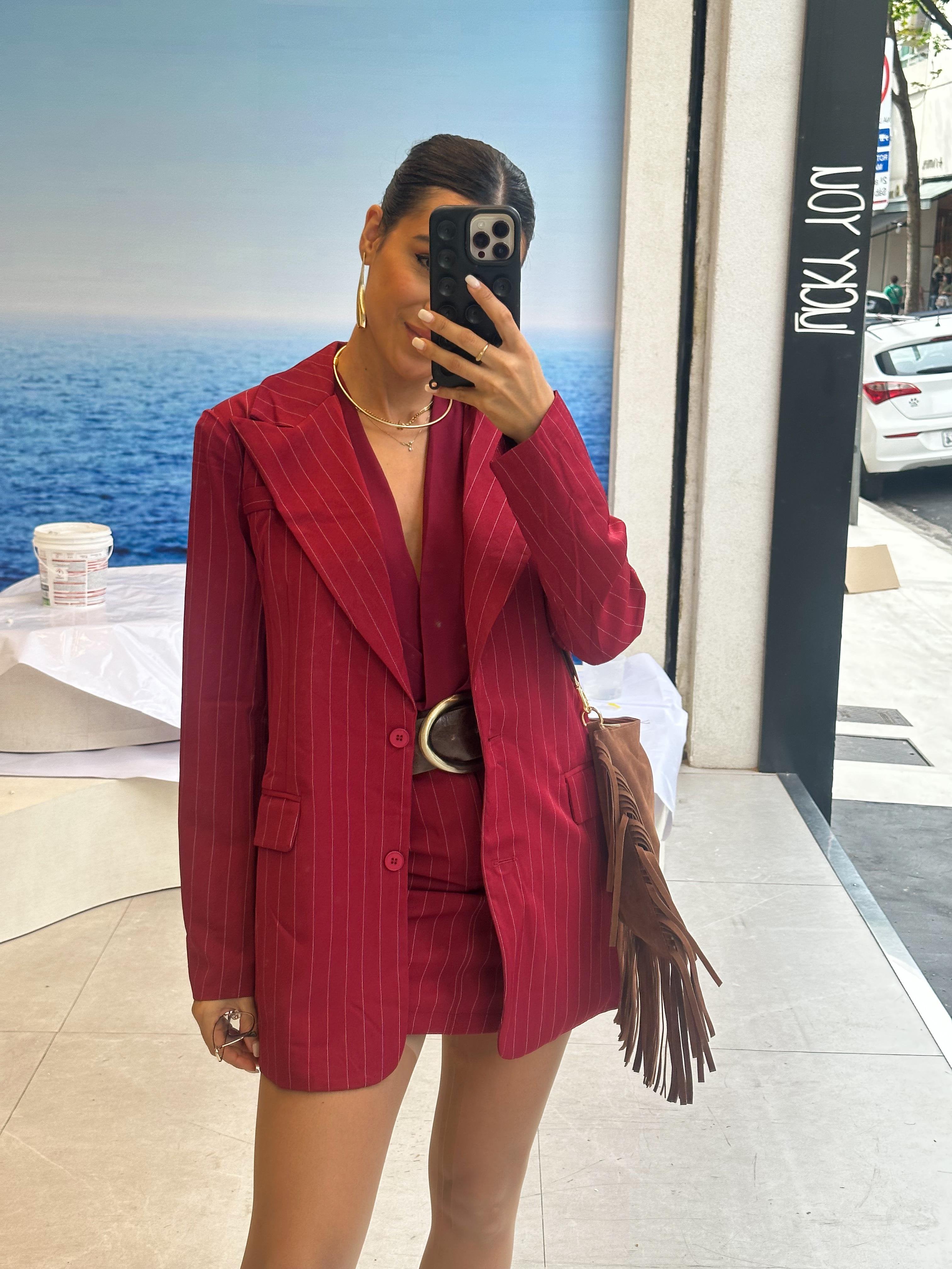 Conjunto Risca de Giz Vinho Valy