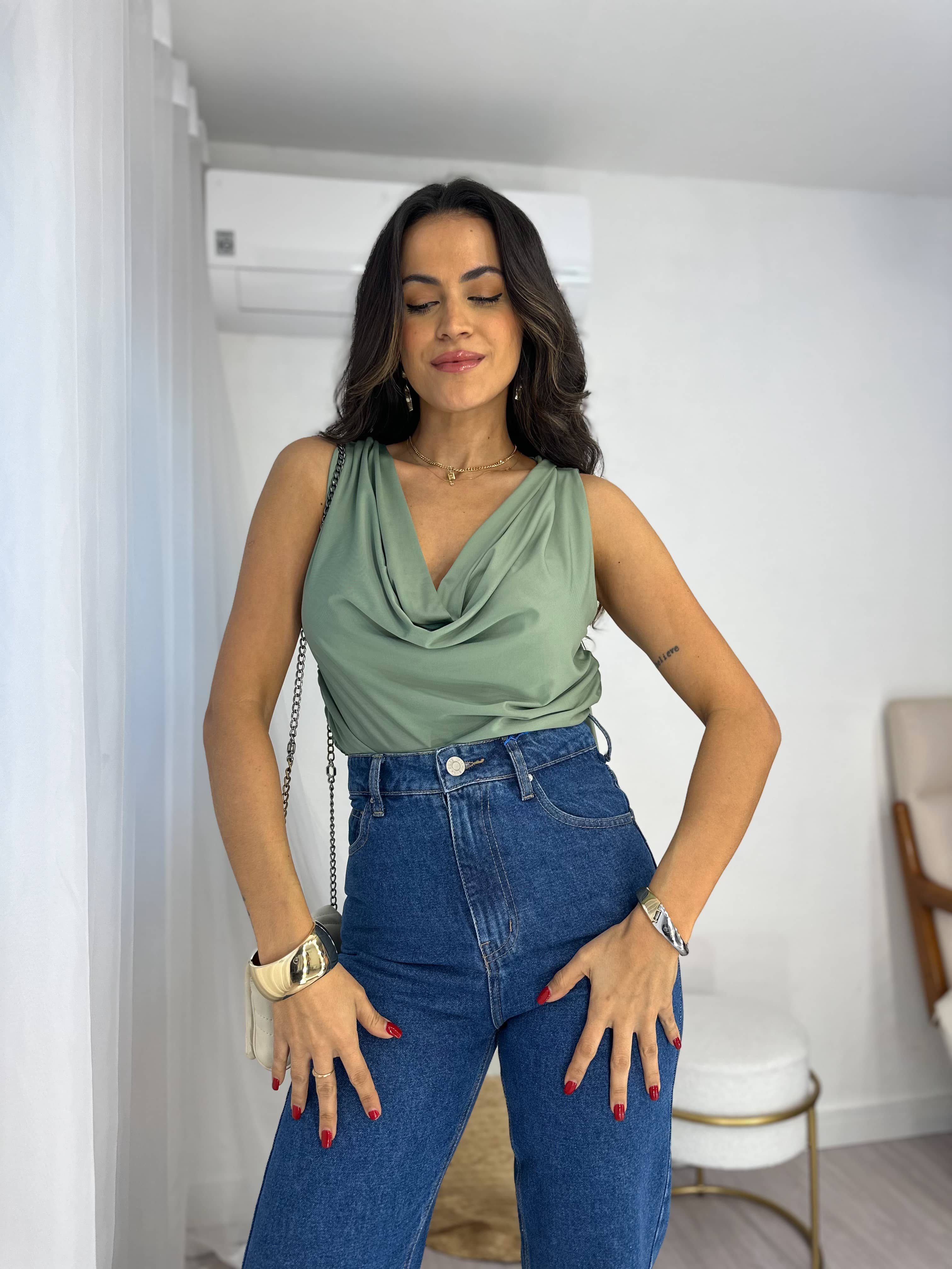 Blusa Verde Dawe