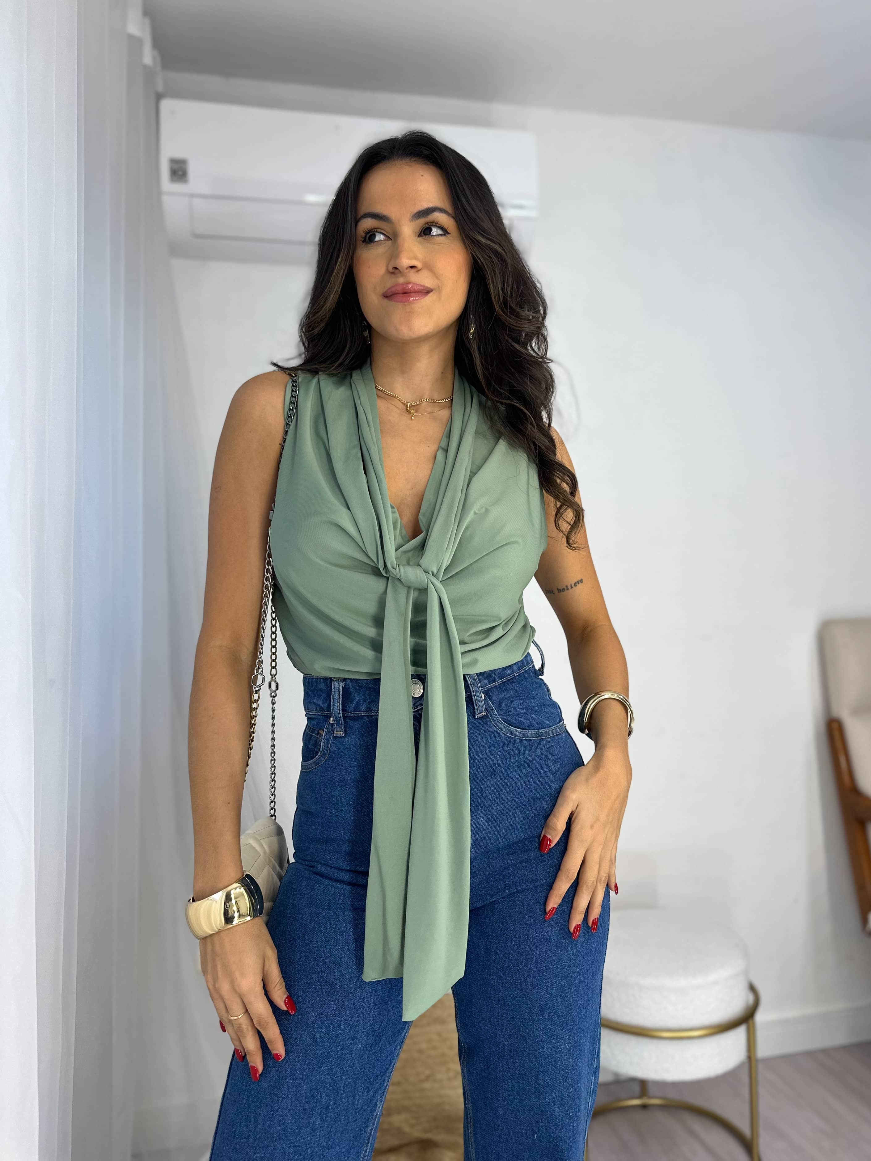 Blusa Verde Dawe
