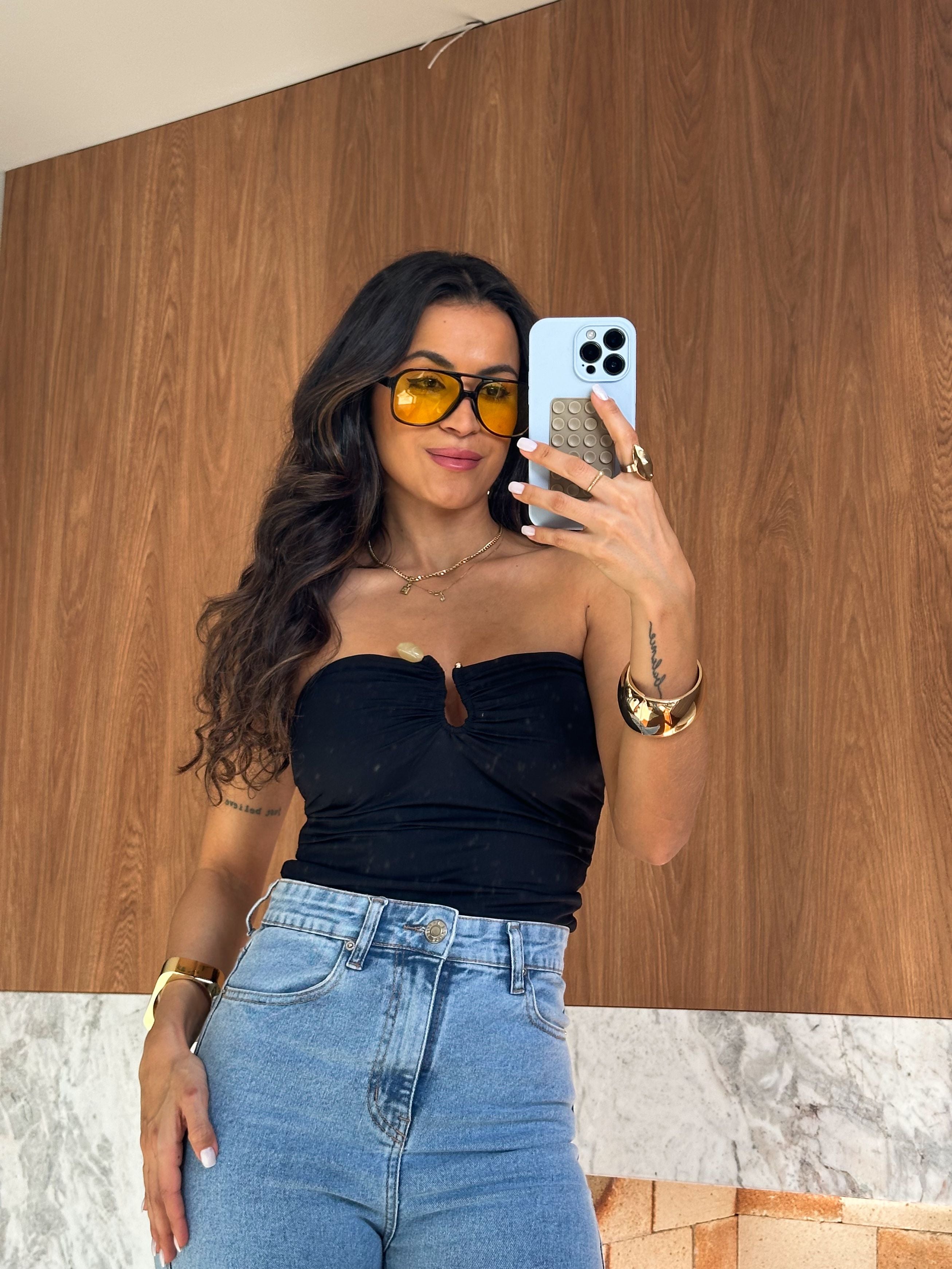 Blusa Preta Ize
