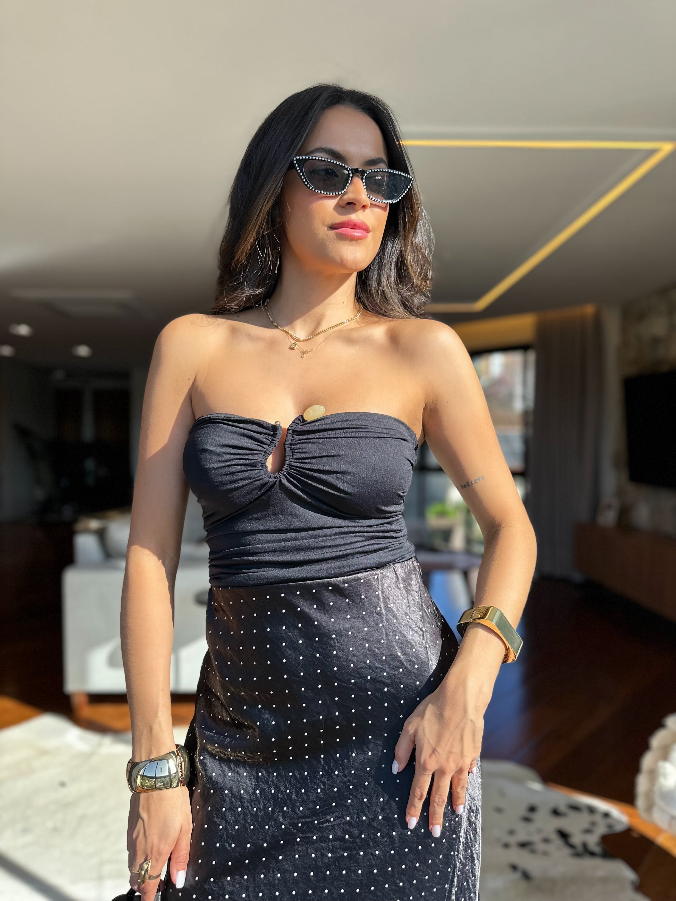 Blusa Preta Ize