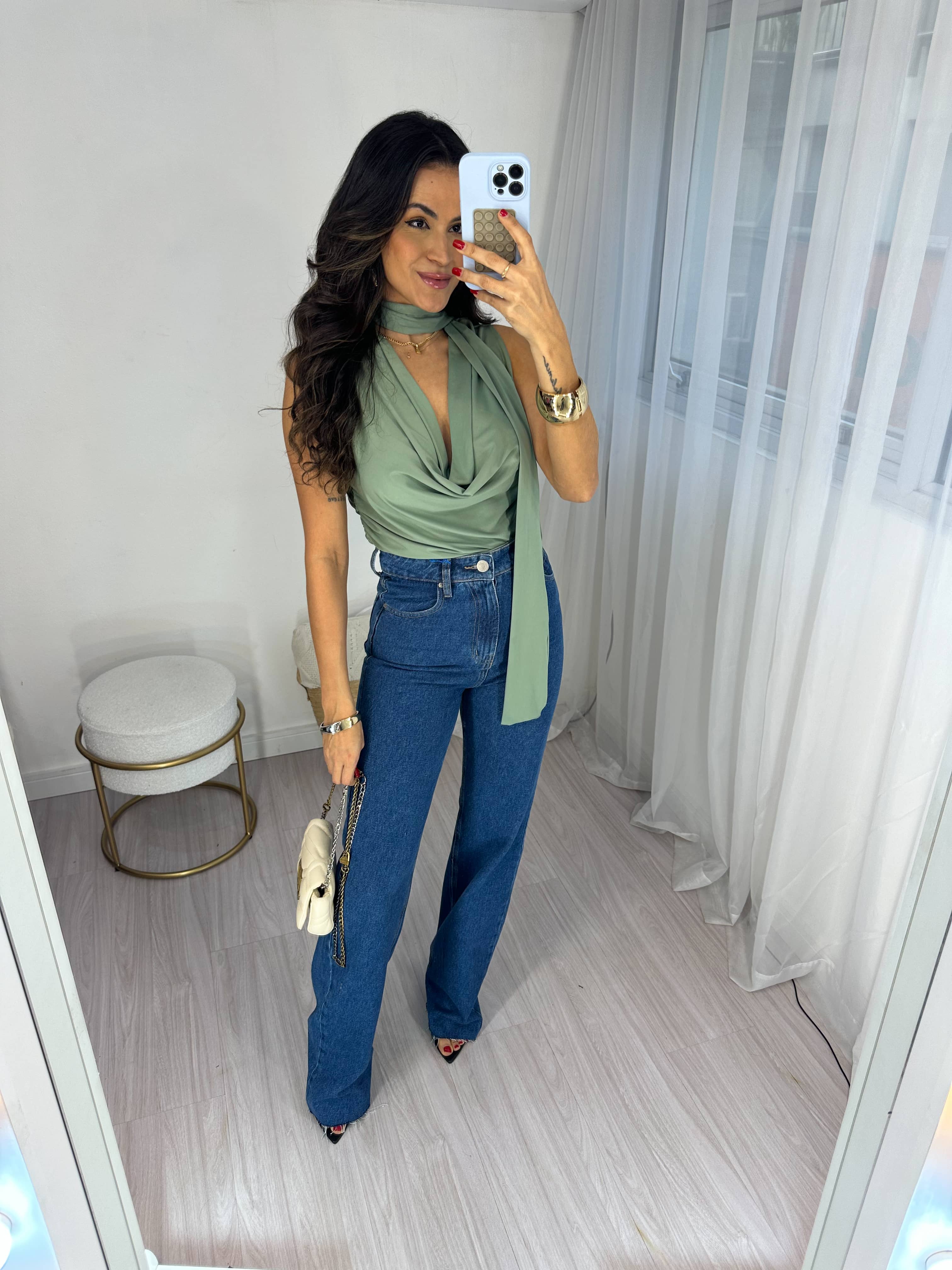 Blusa Verde Dawe