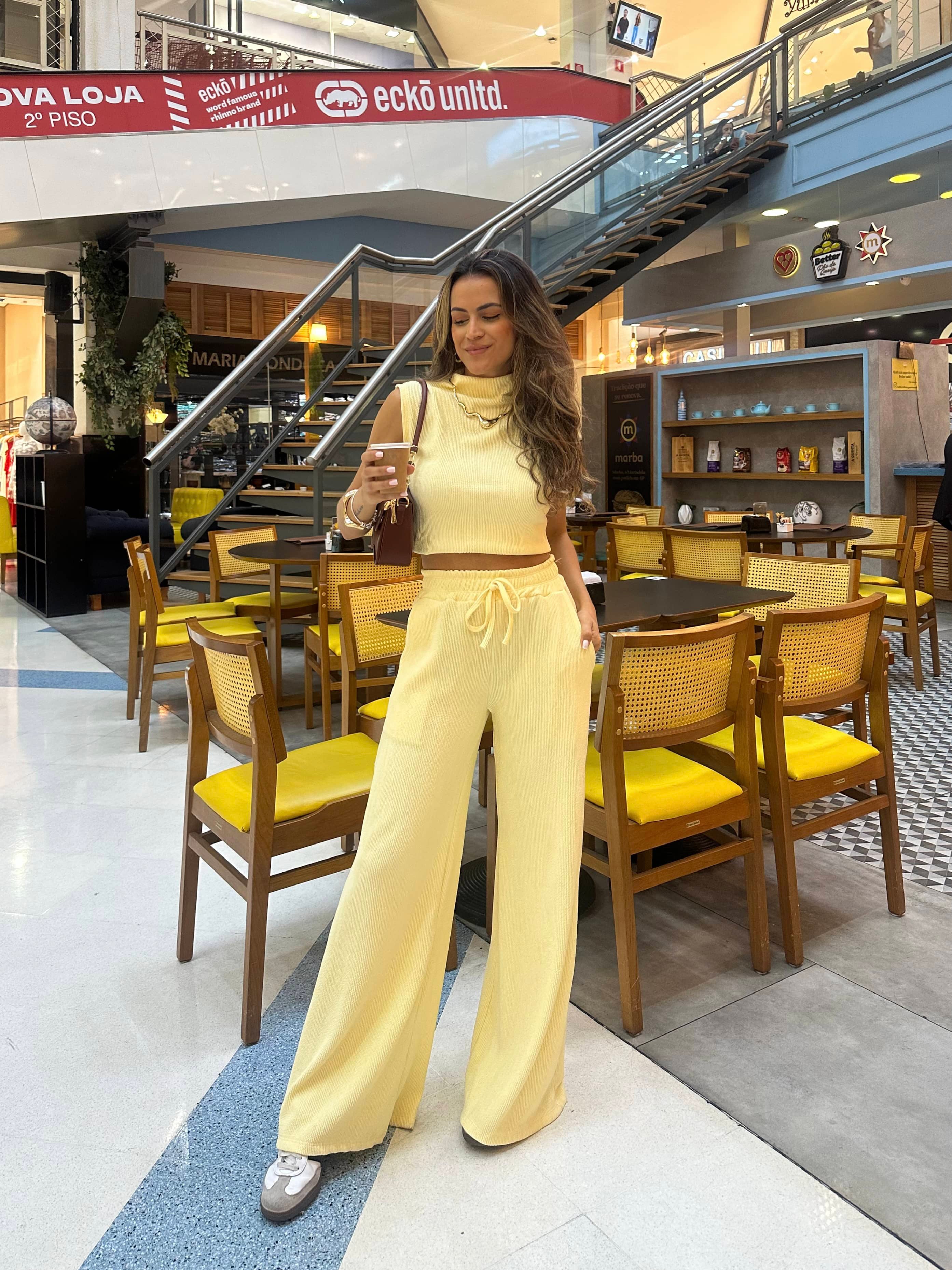 Conjunto Regata Butter Yellow Bella