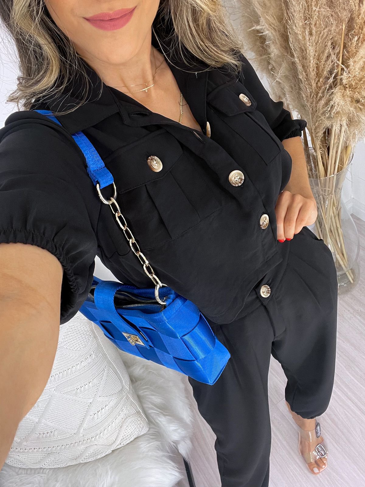 Camisa Betty Preta