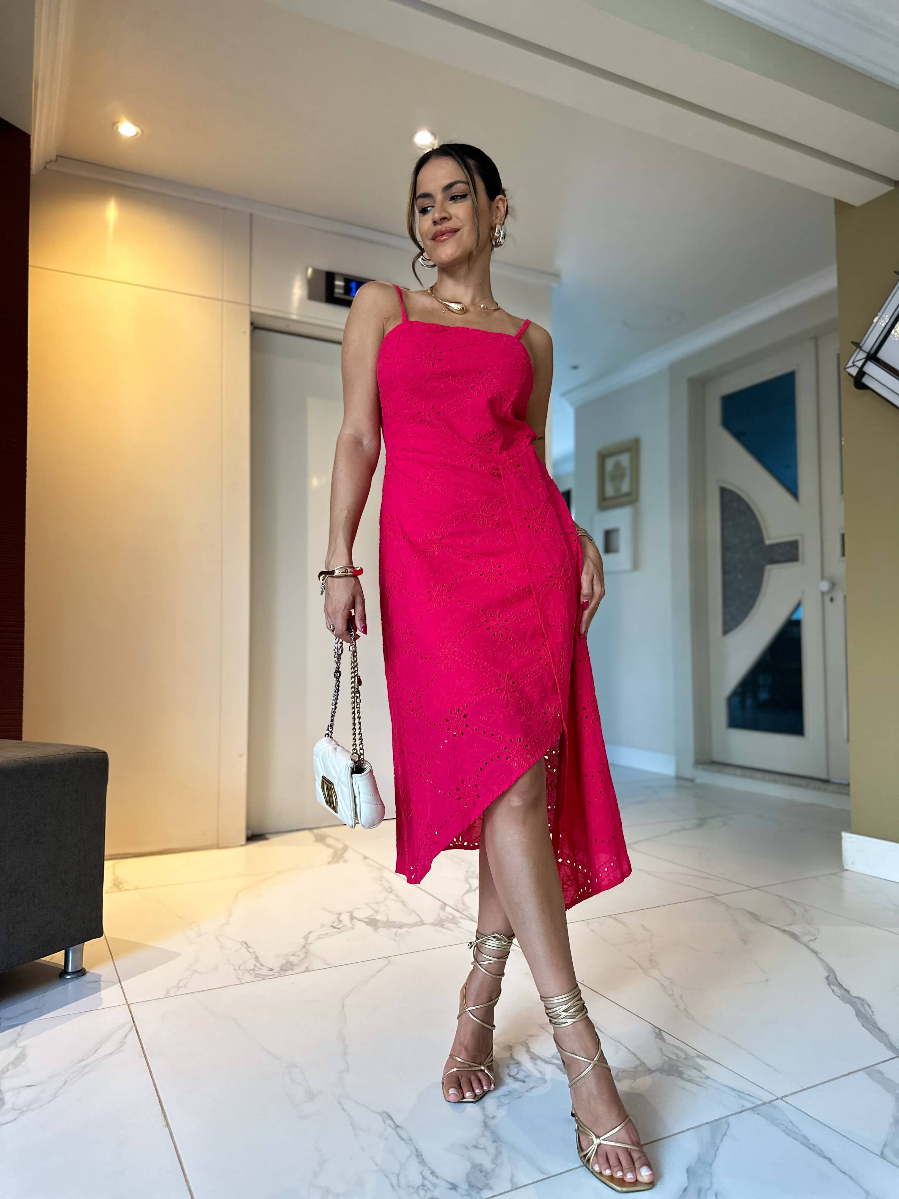 Vestido Midi Pink Bety