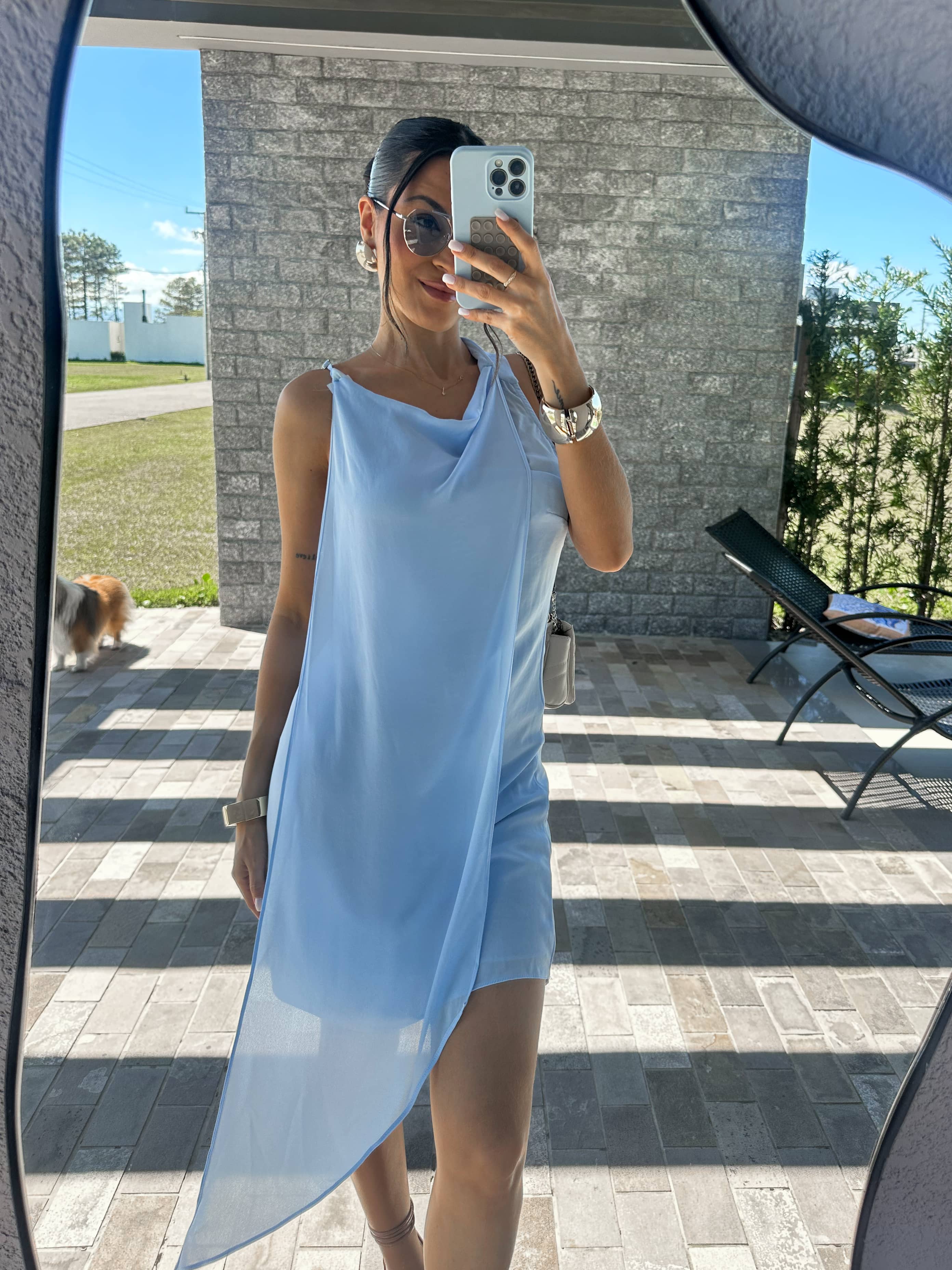Vestido Azul Mika