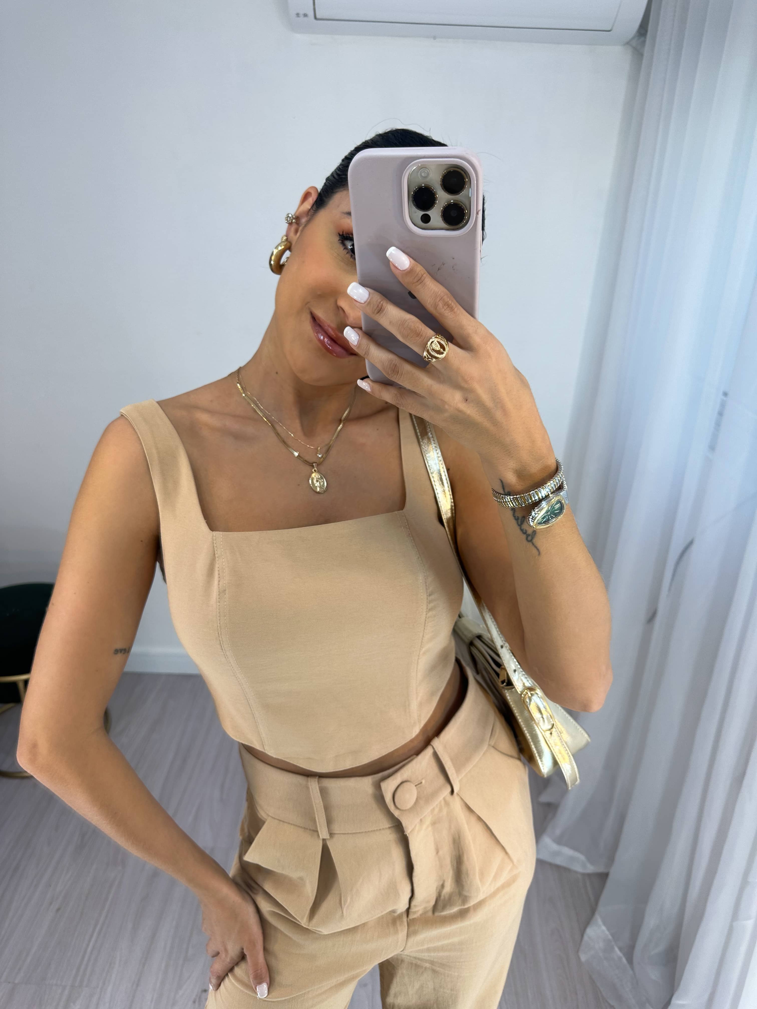 Cropped Shelby Nude