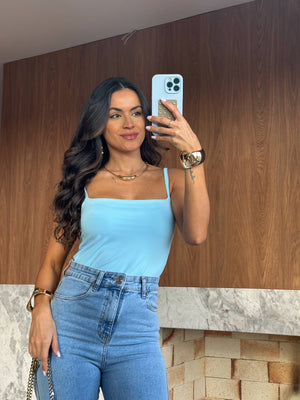 Blusa Azul Lucy