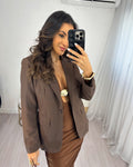 Blazer Marrom Deby