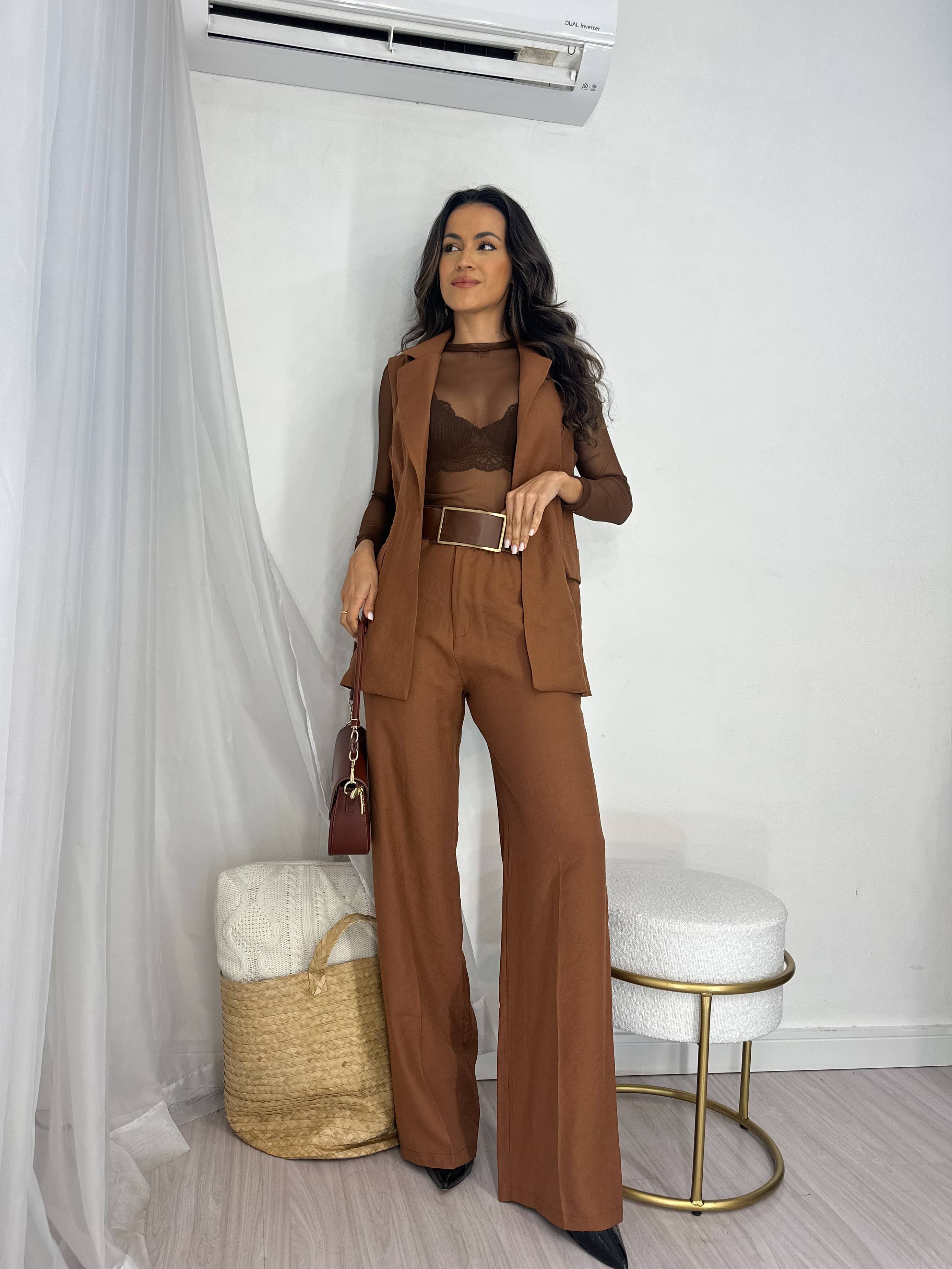 Conjunto Alfaiataria Estela