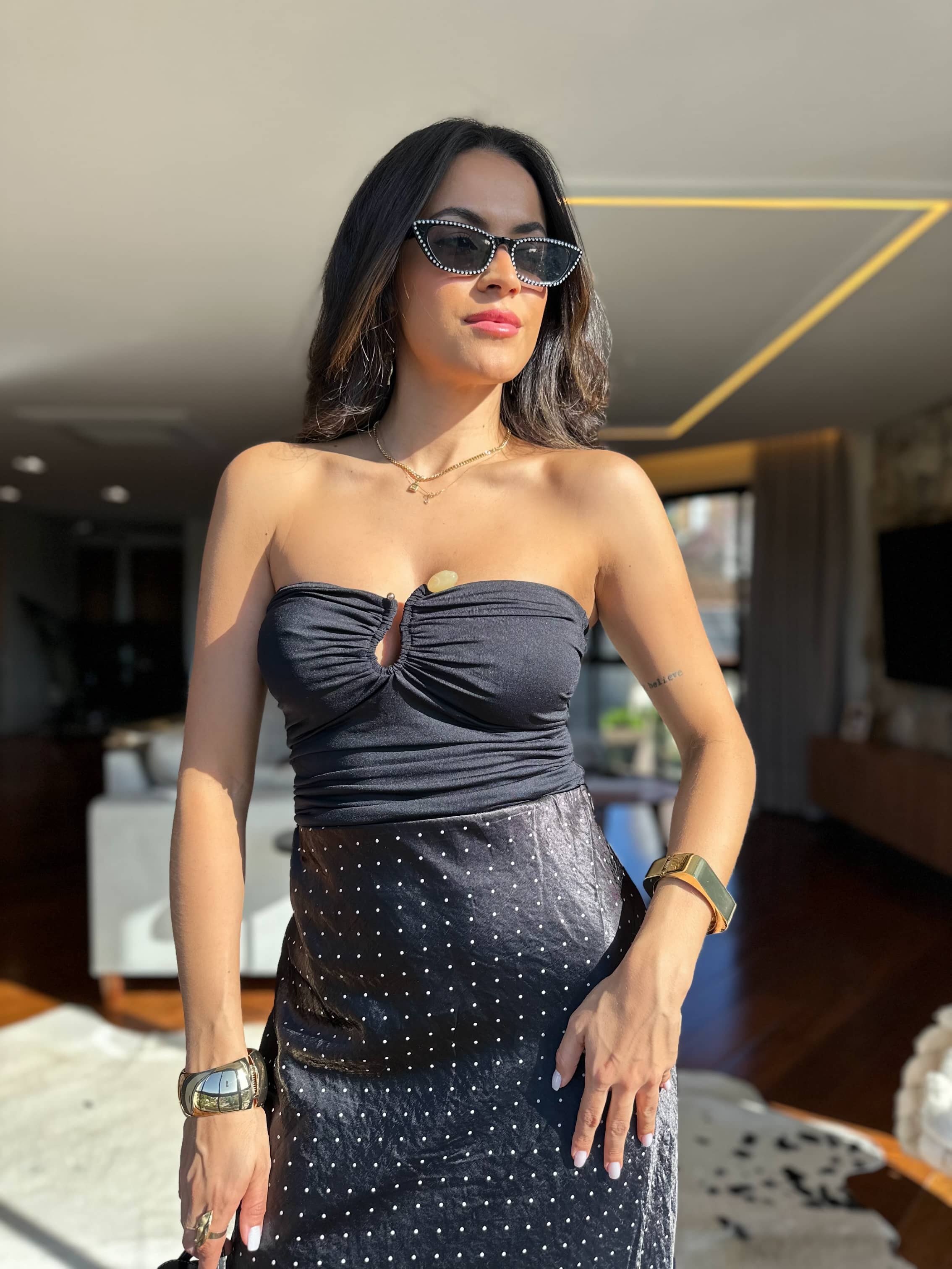 Blusa Preta Ize
