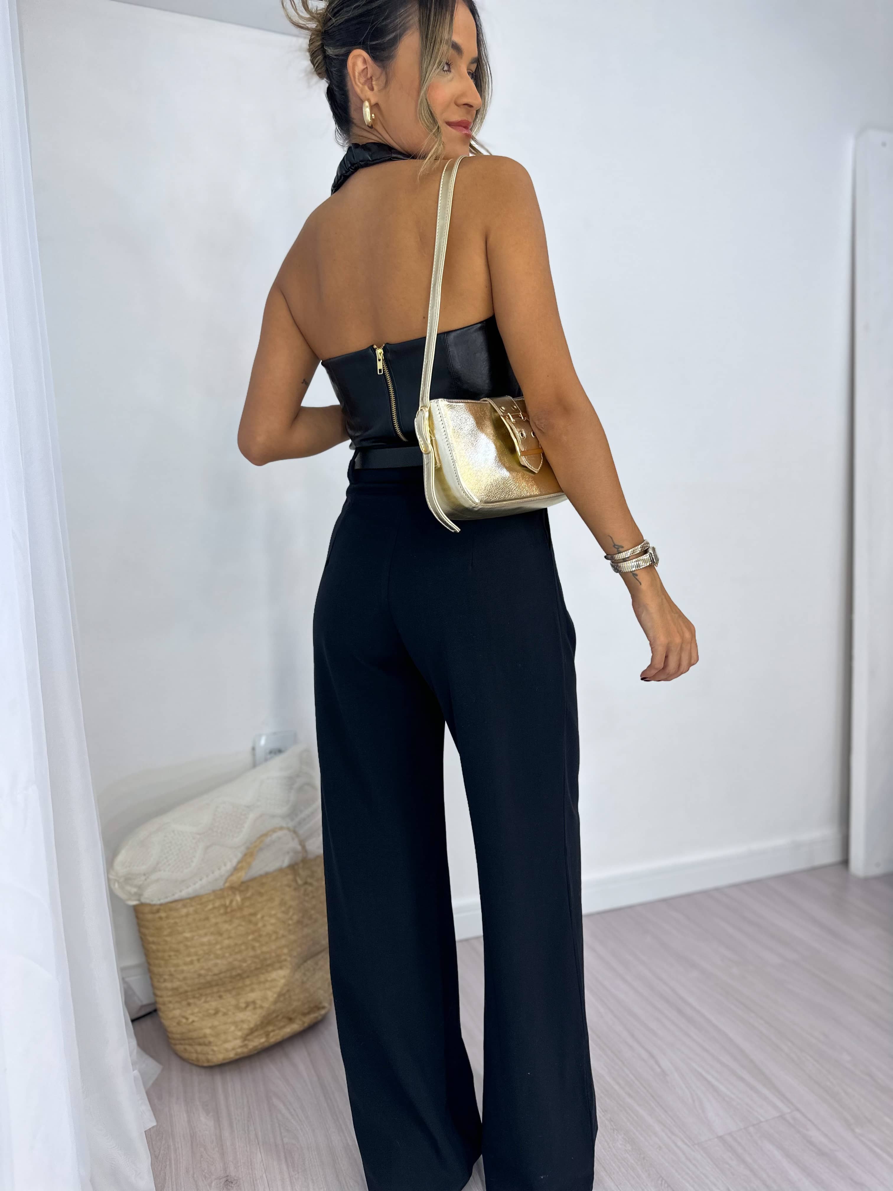 Corset Preto Hendy