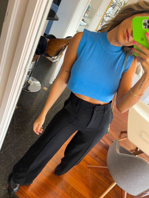 Blusa Inês Azul