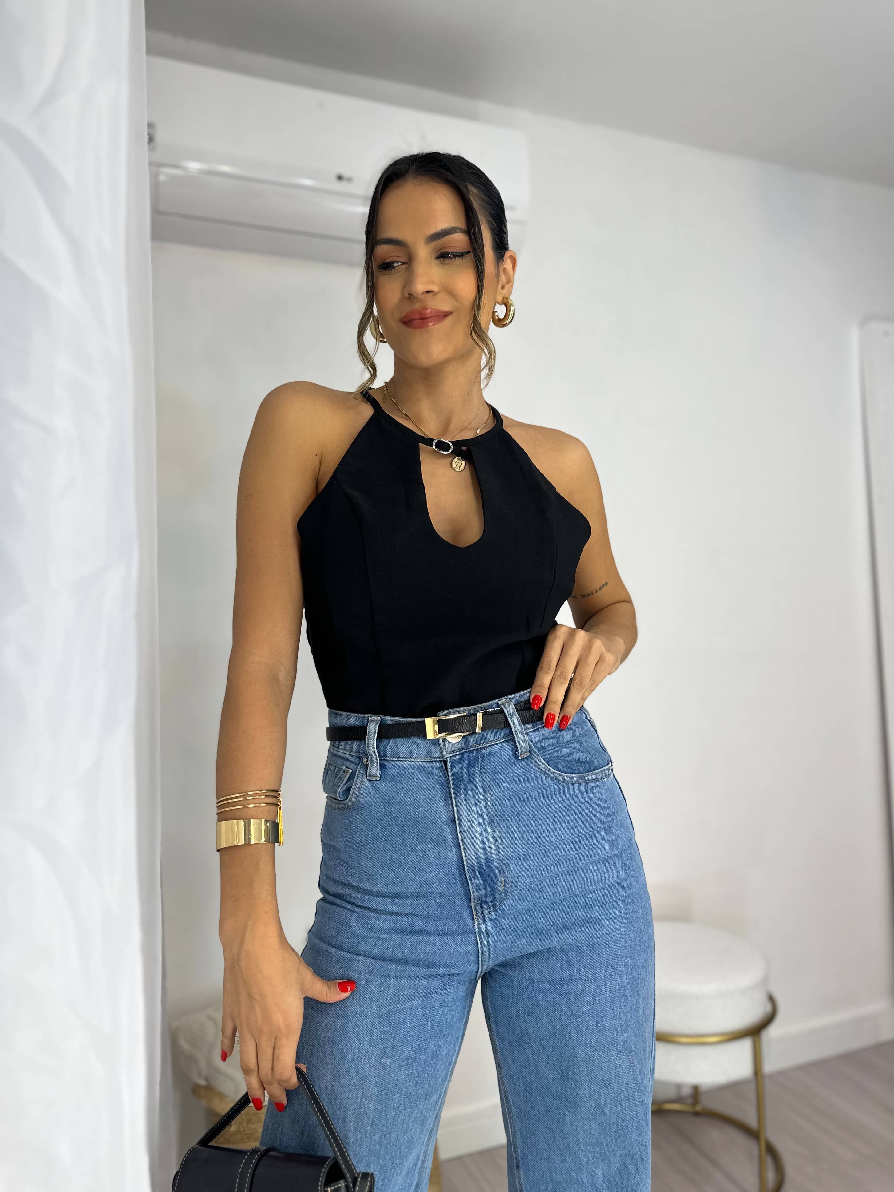 Blusa Talty Preta