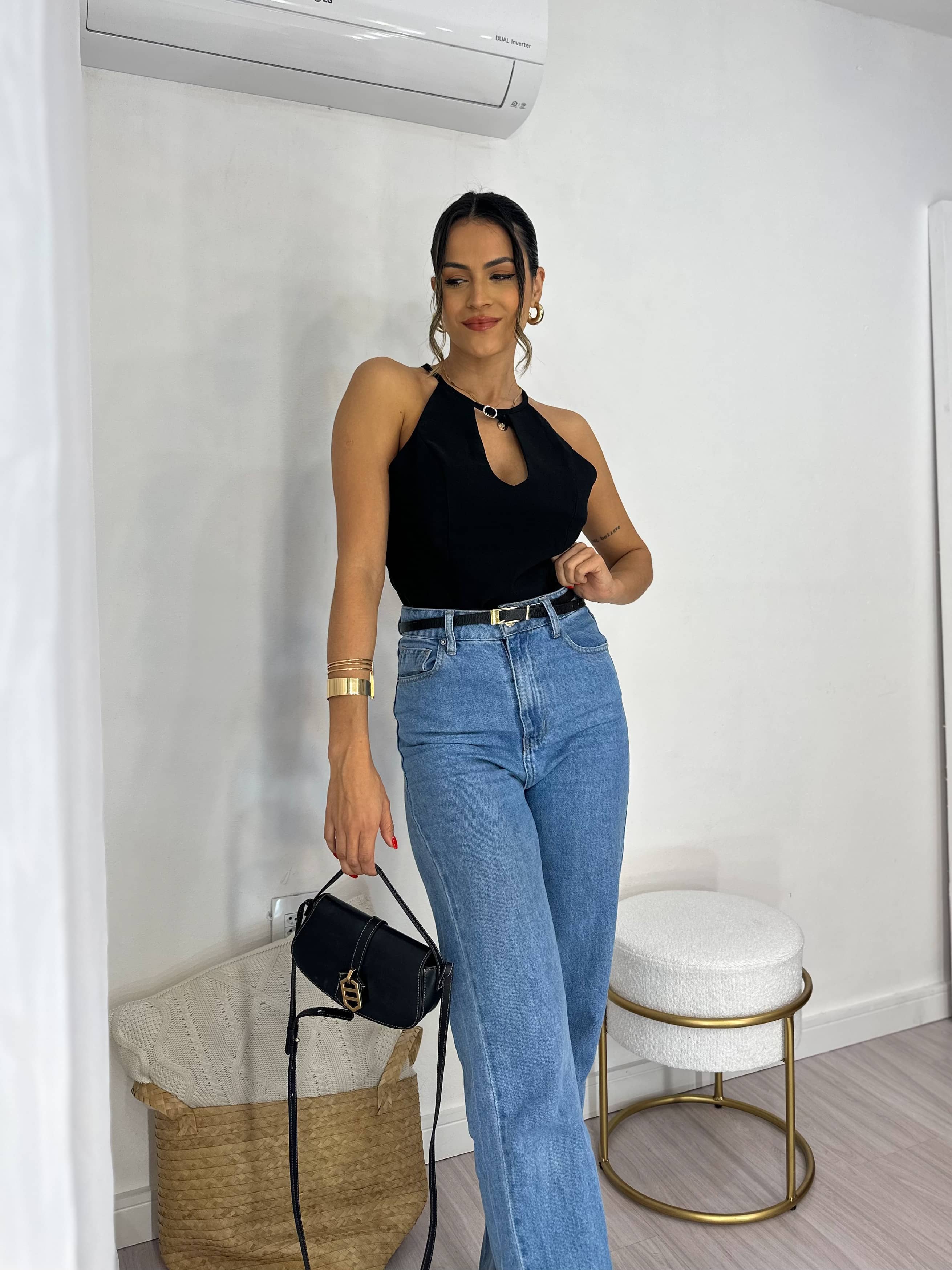Blusa Talty Preta