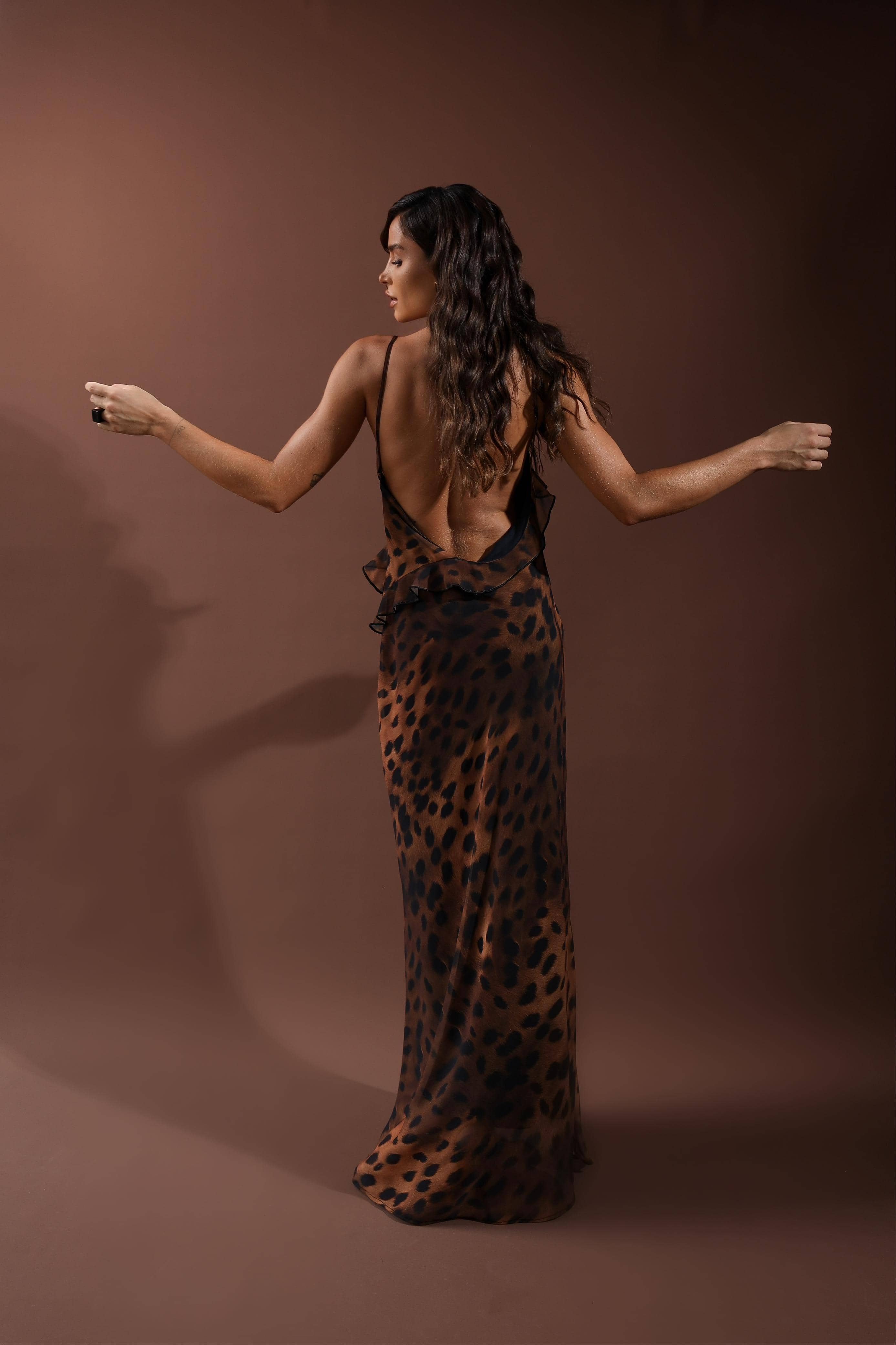 Vestido Animal Print Kenya