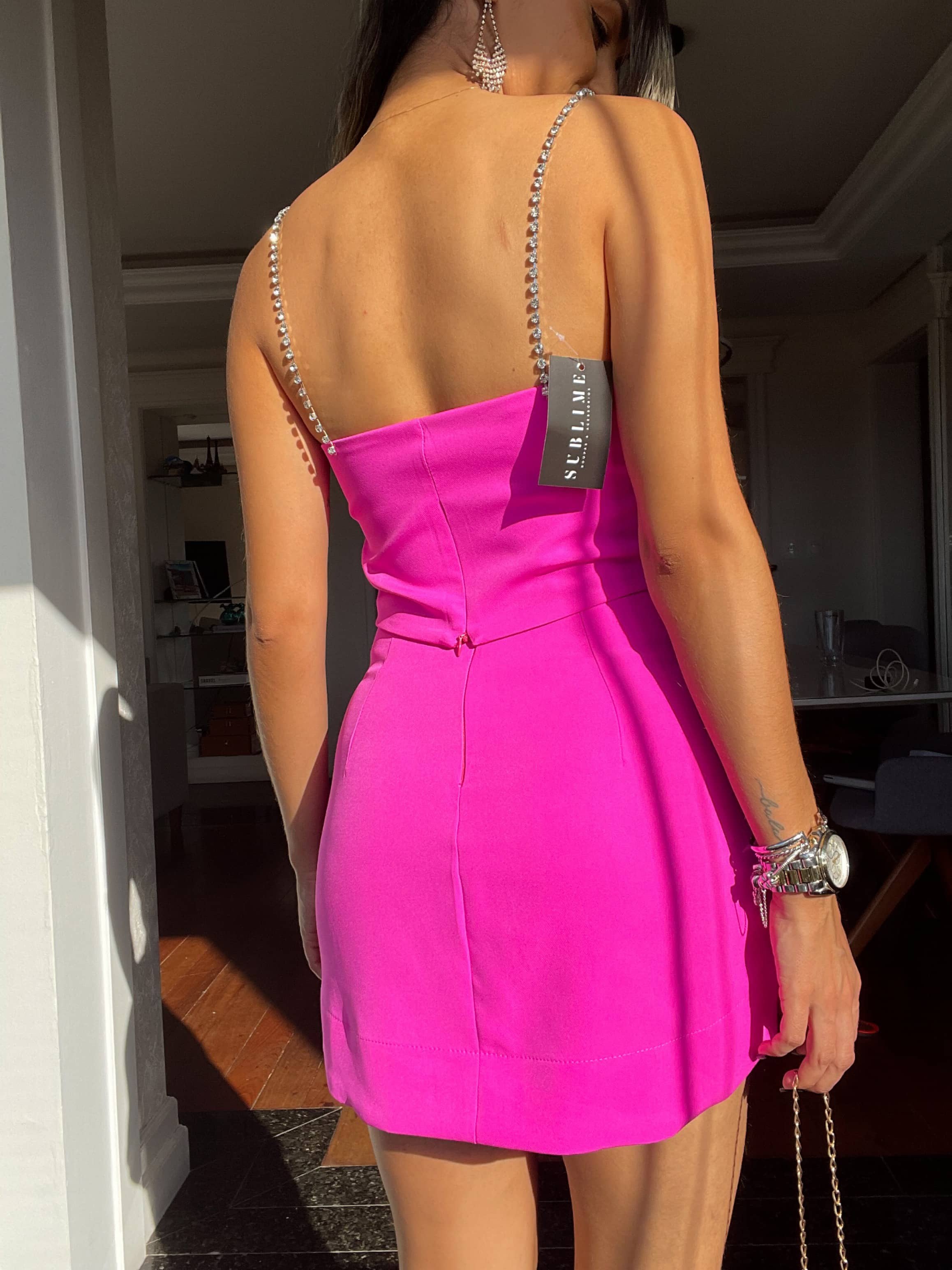 Cropped Luce Pink