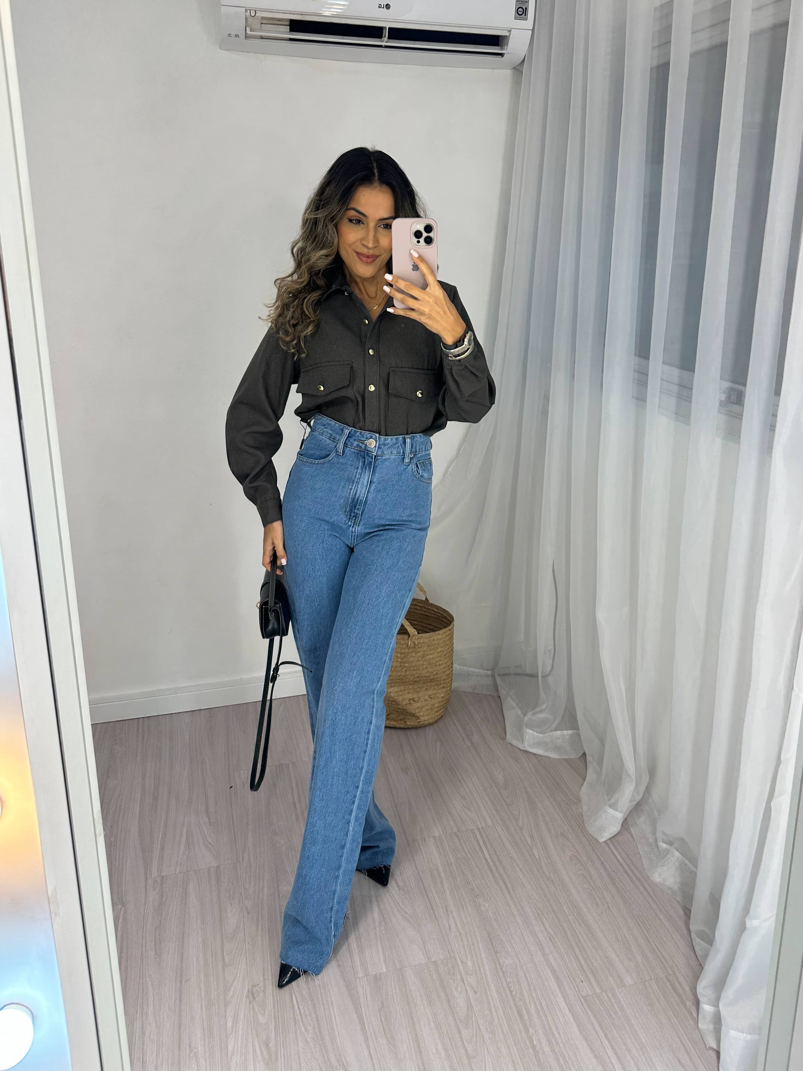 Camisa Cinza Mavem