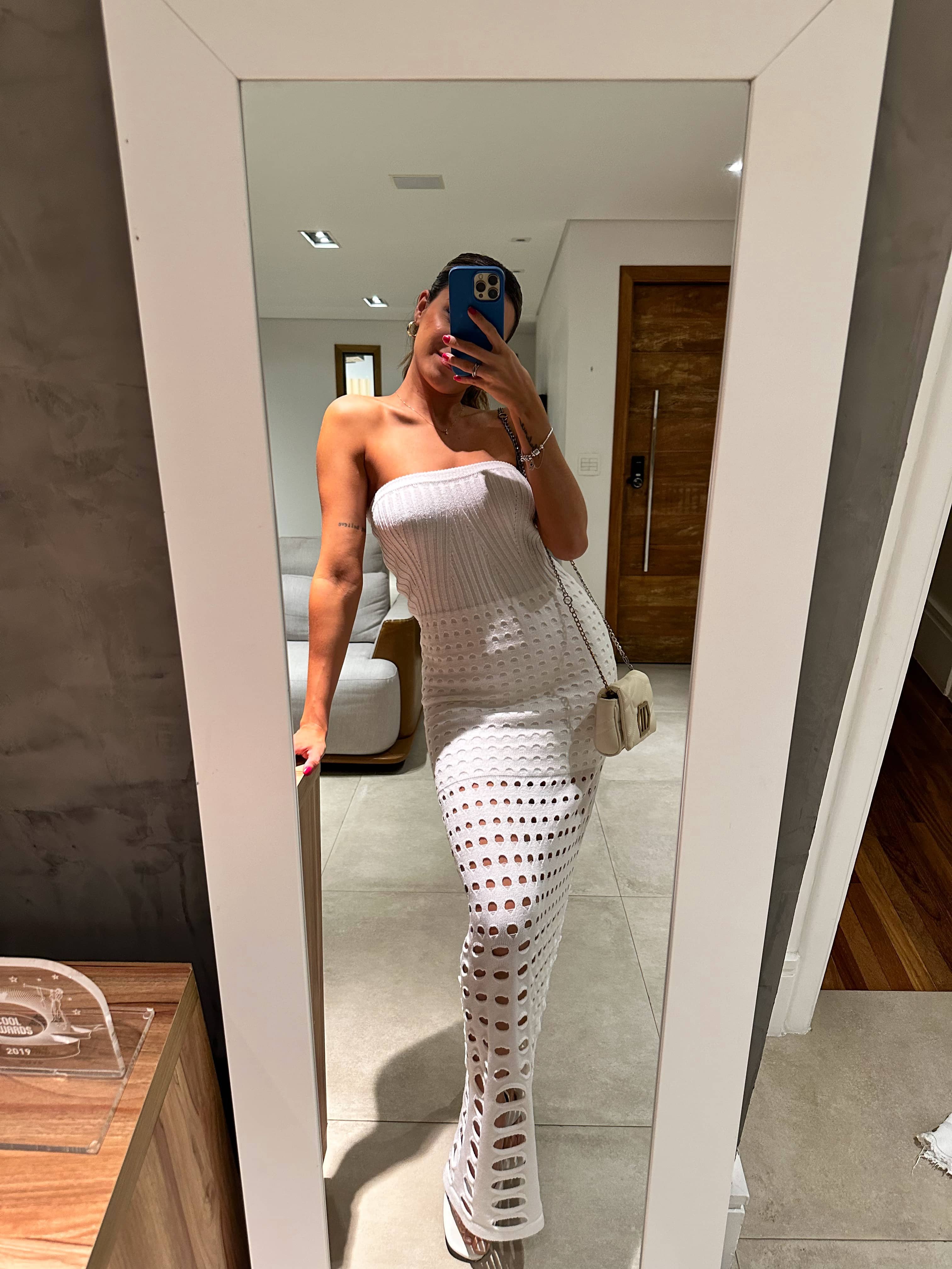 Vestido Branco Mirada