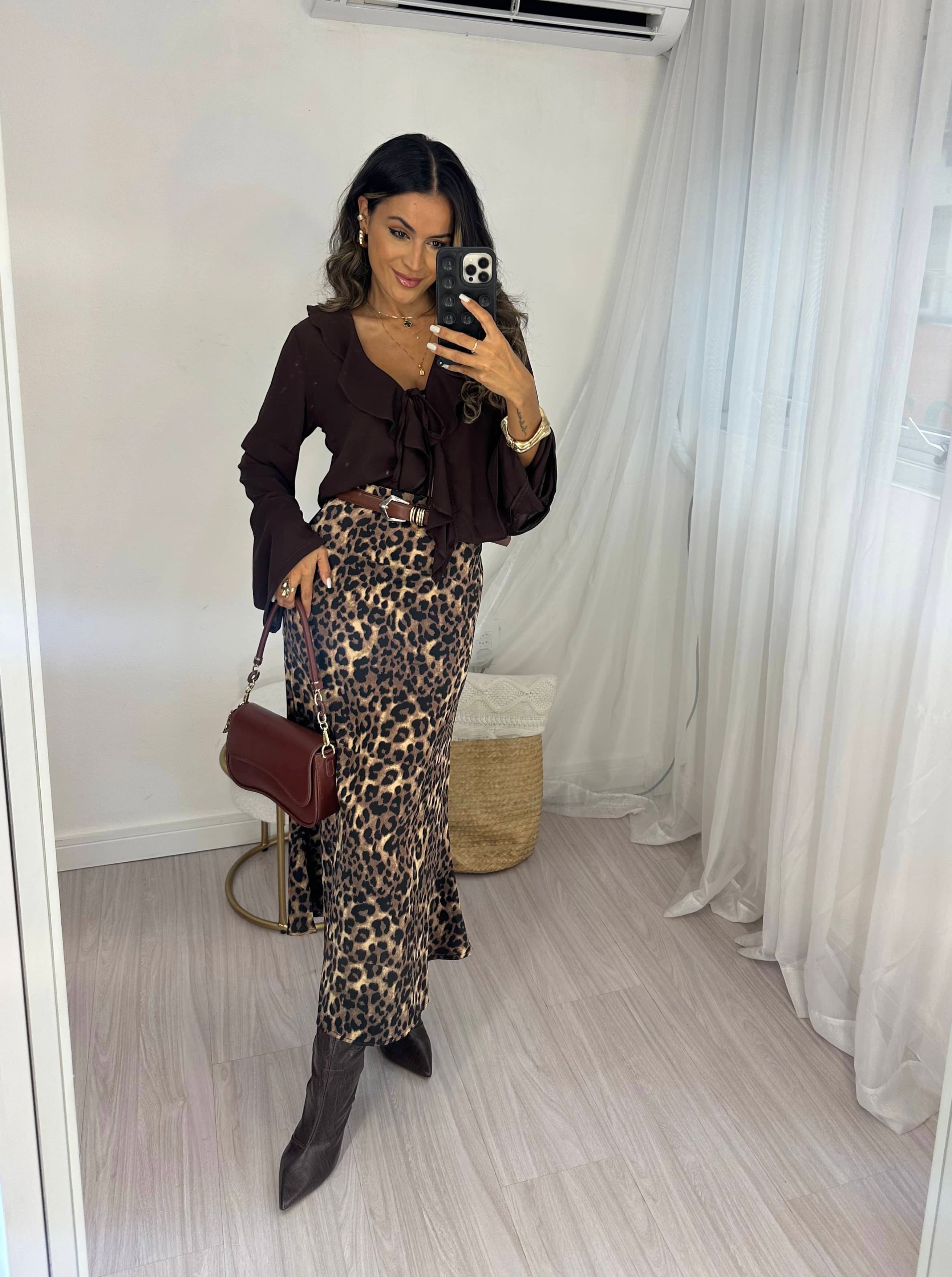 Bata Marrom Mirela