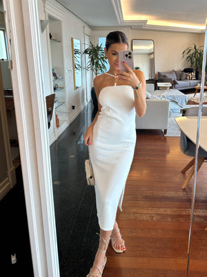 Vestido Canelado Maju Off