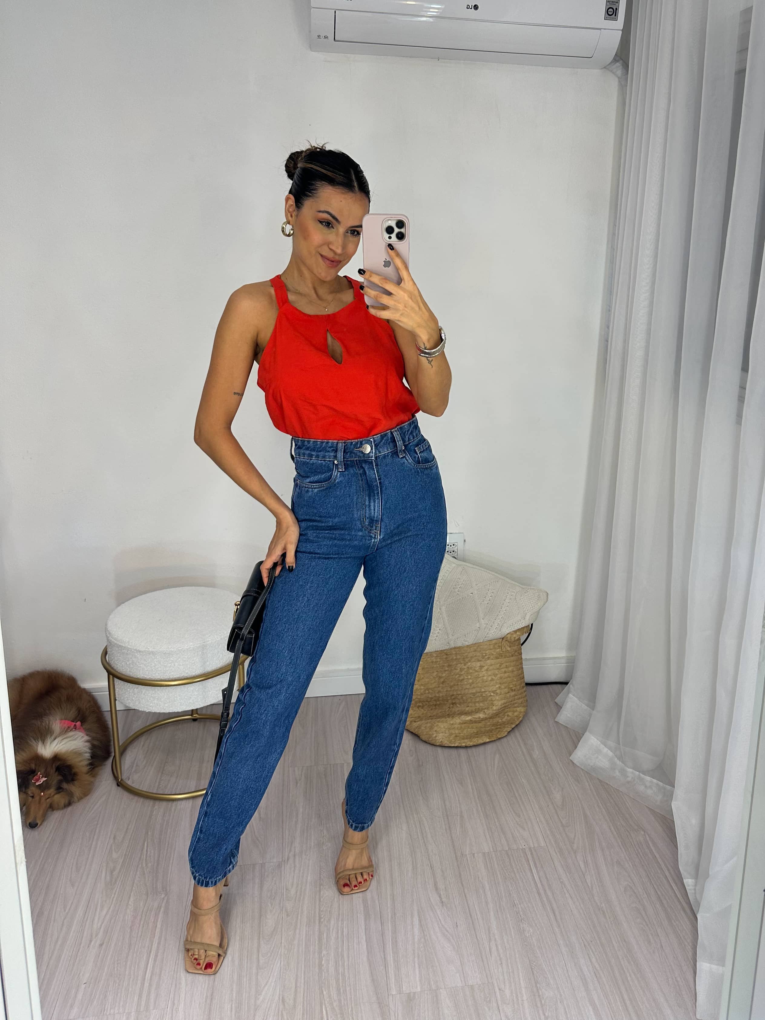 Blusa Vermelha Naty
