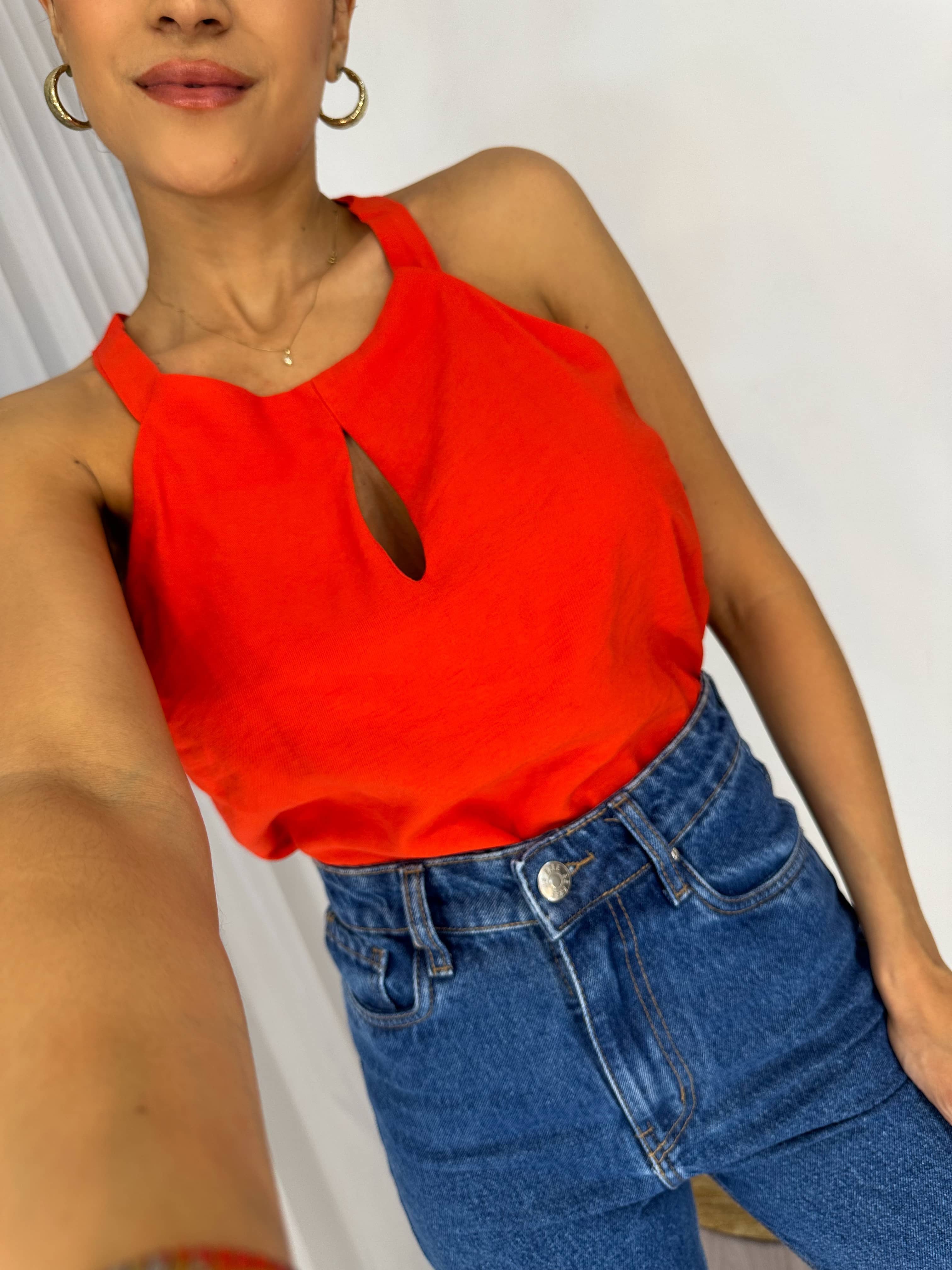 Blusa Vermelha Naty
