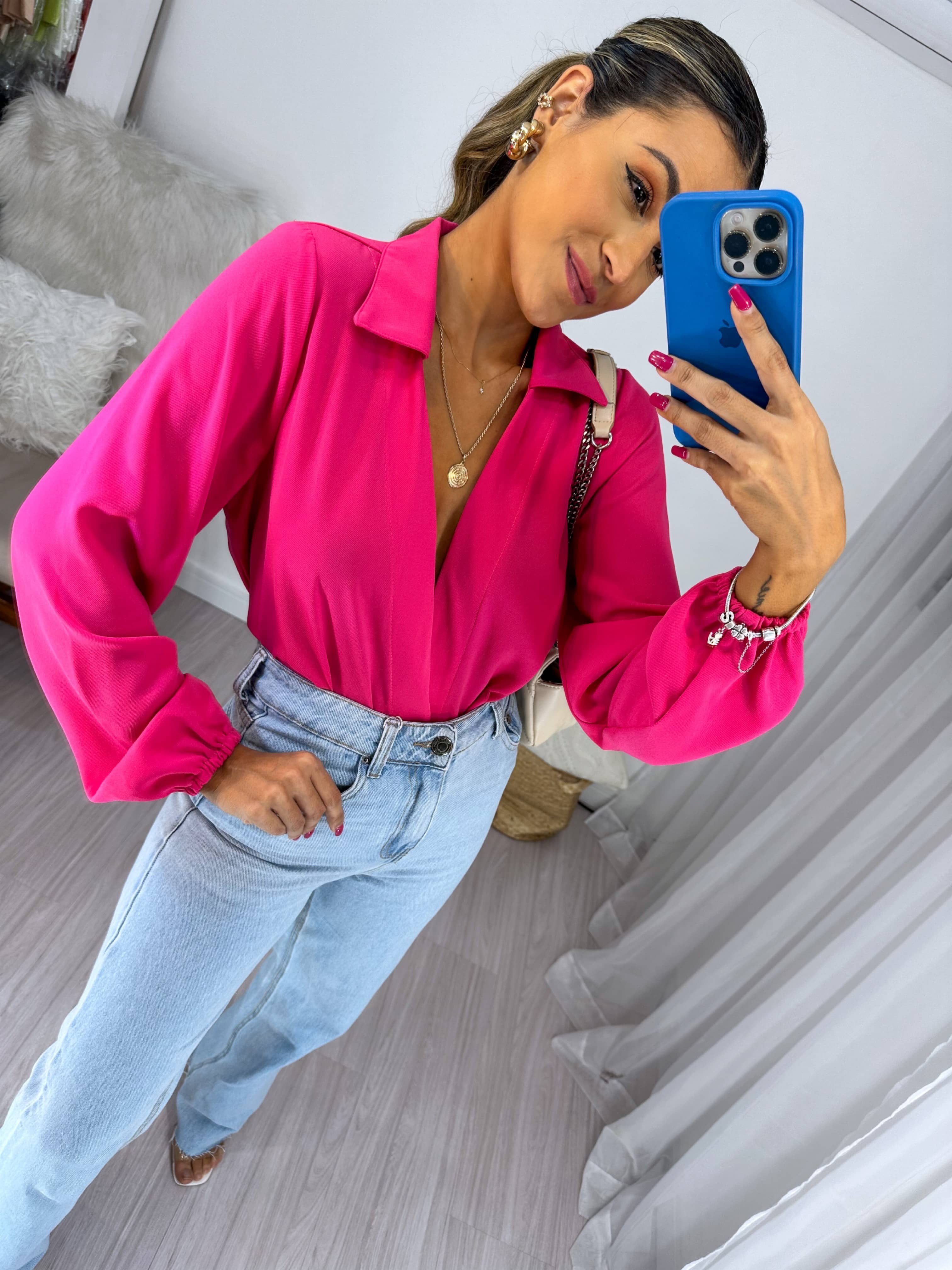 Blusa Shantal Rosa
