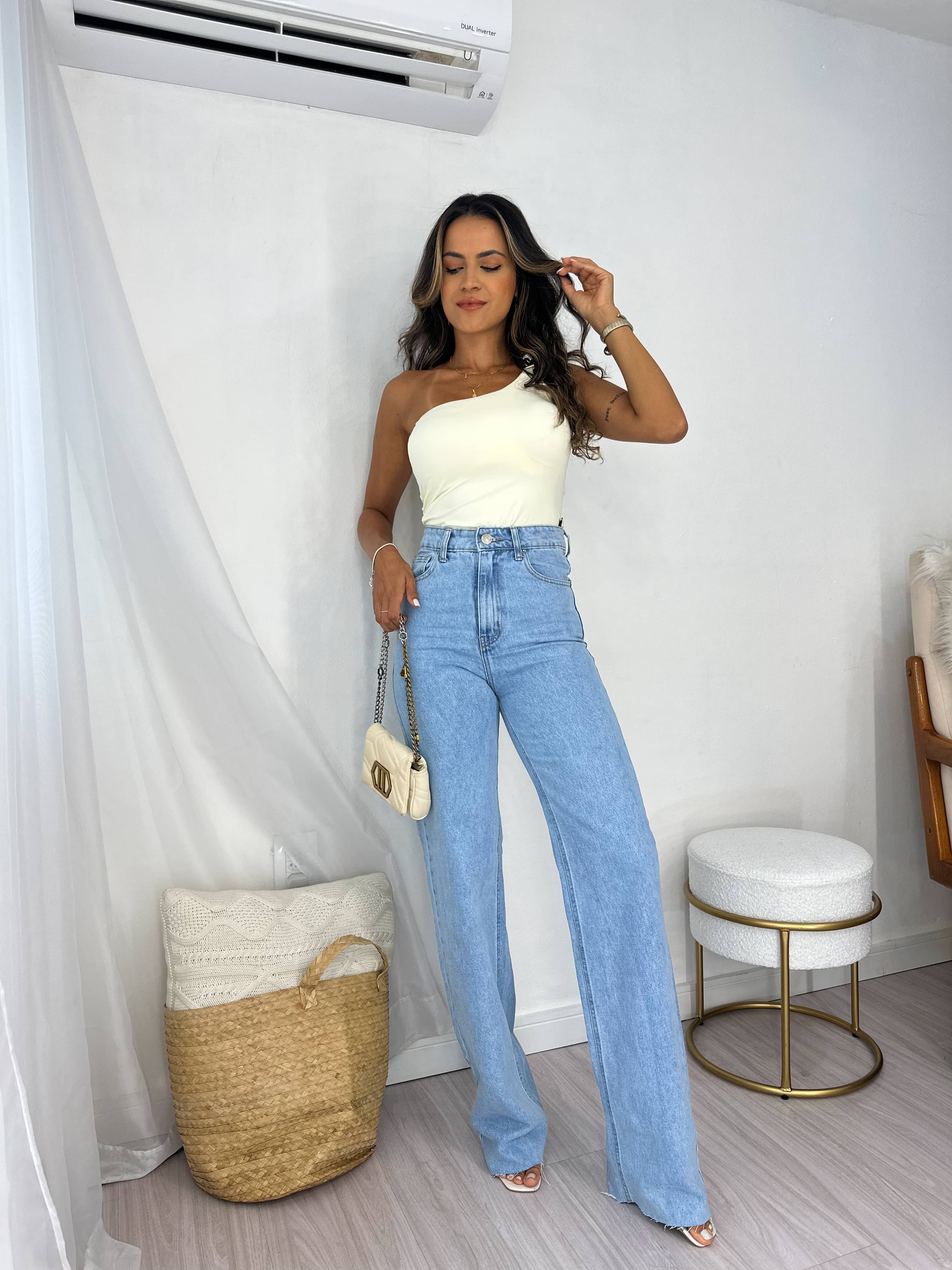 Calça Wide Leg Sofi Clara