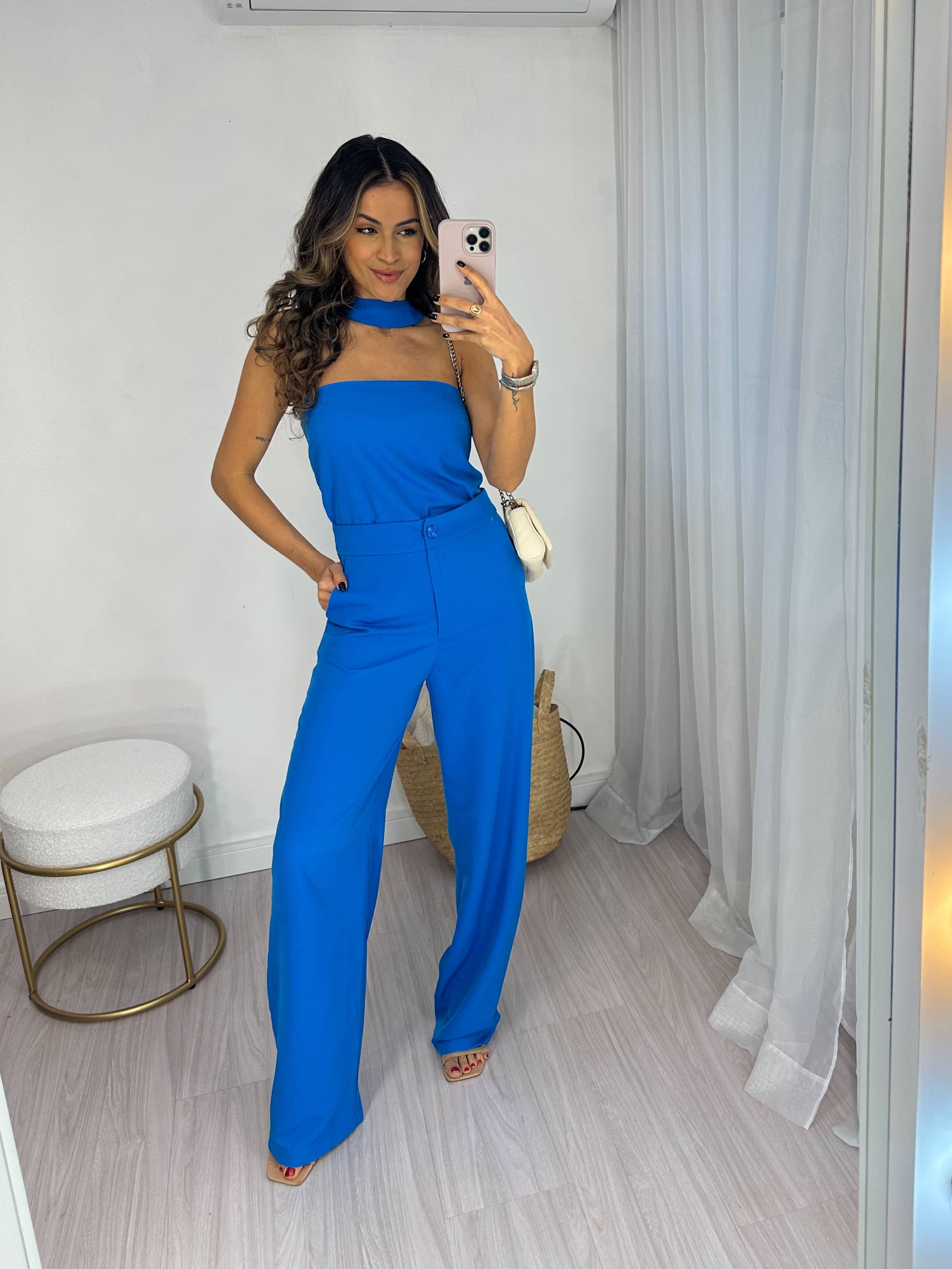 Conjunto Alfaiataria Azul South