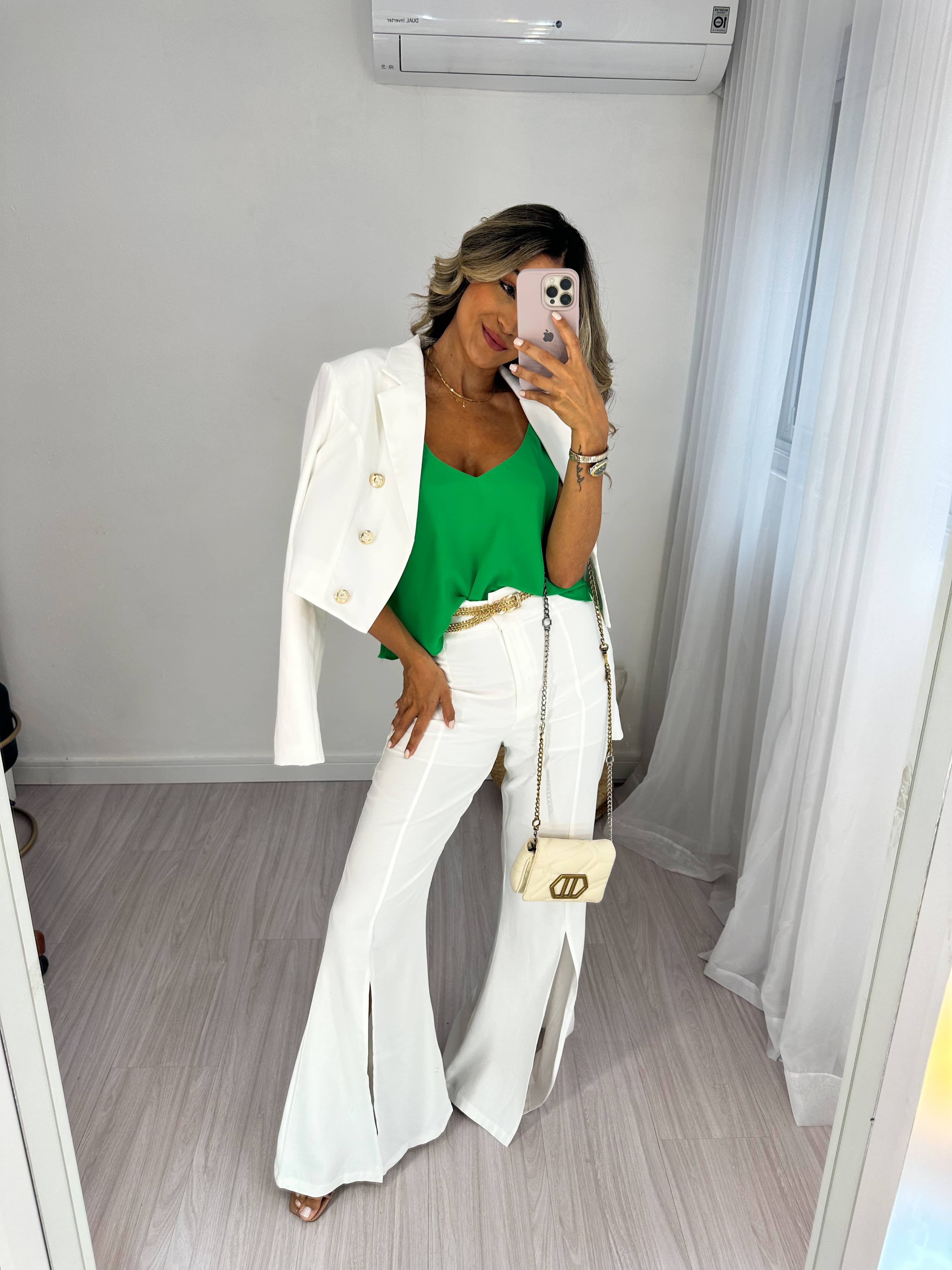Blusa Verde Suelen