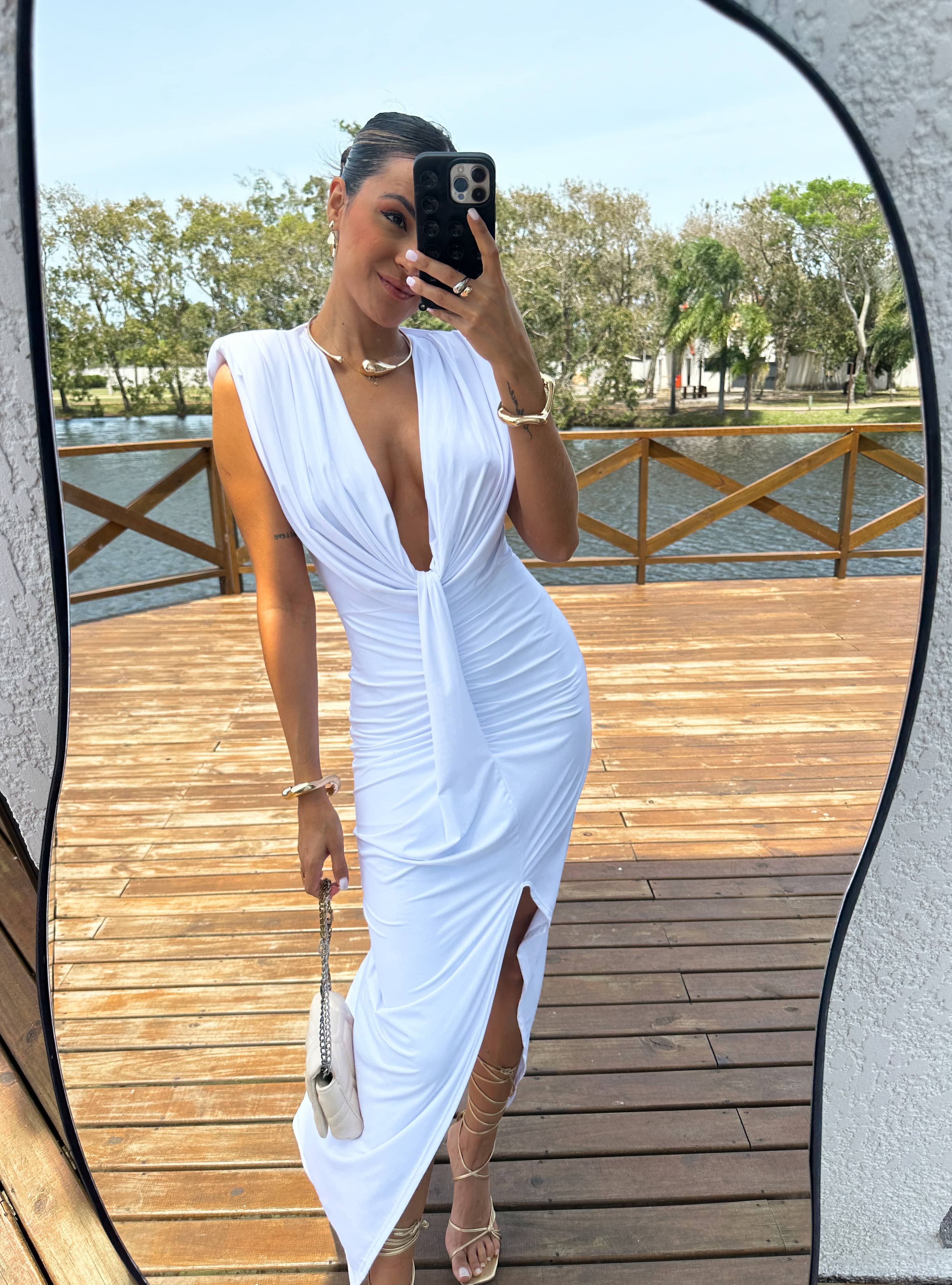 Vestido Branco Tassy
