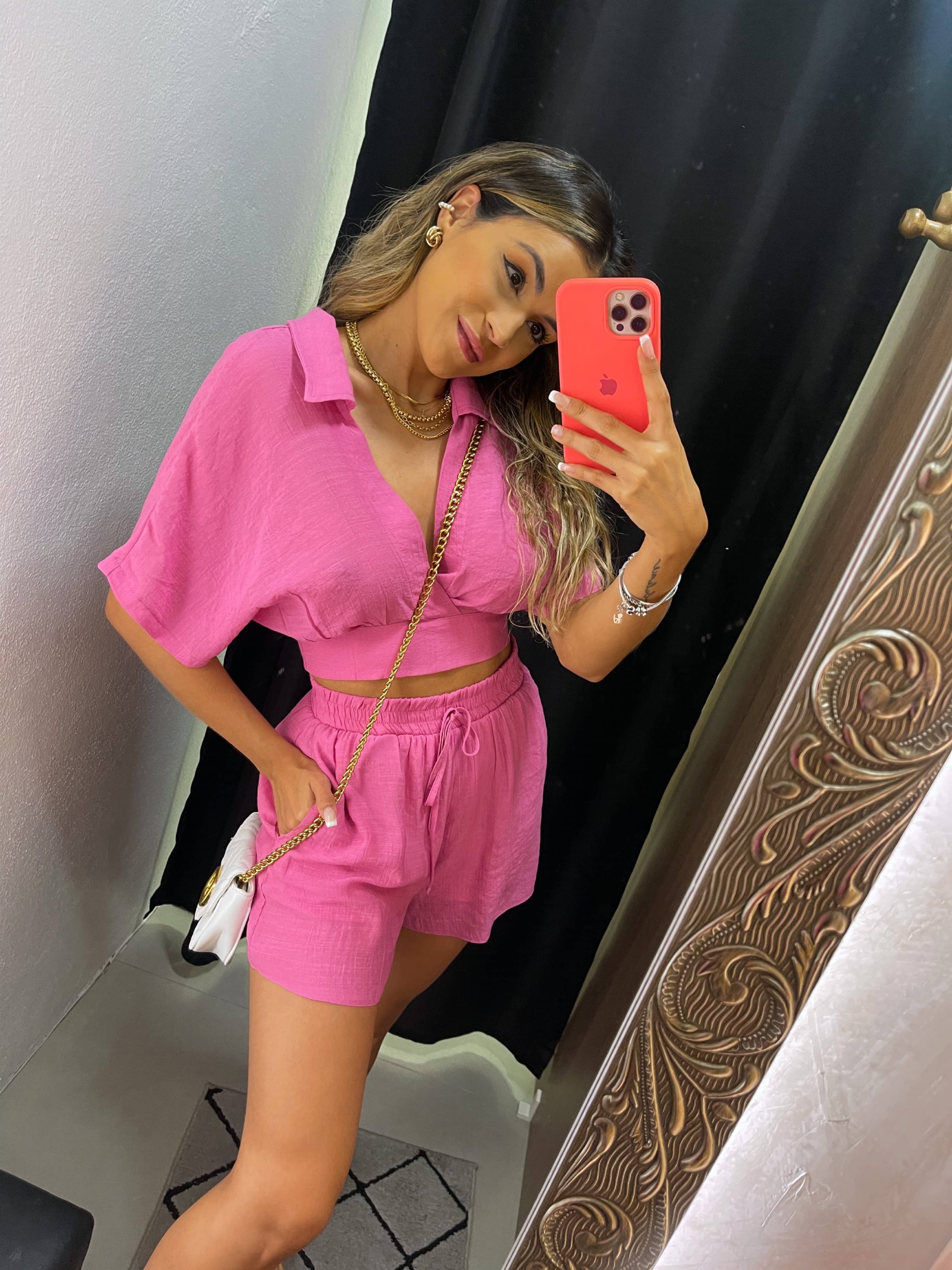 Cropped Taylor Rosa