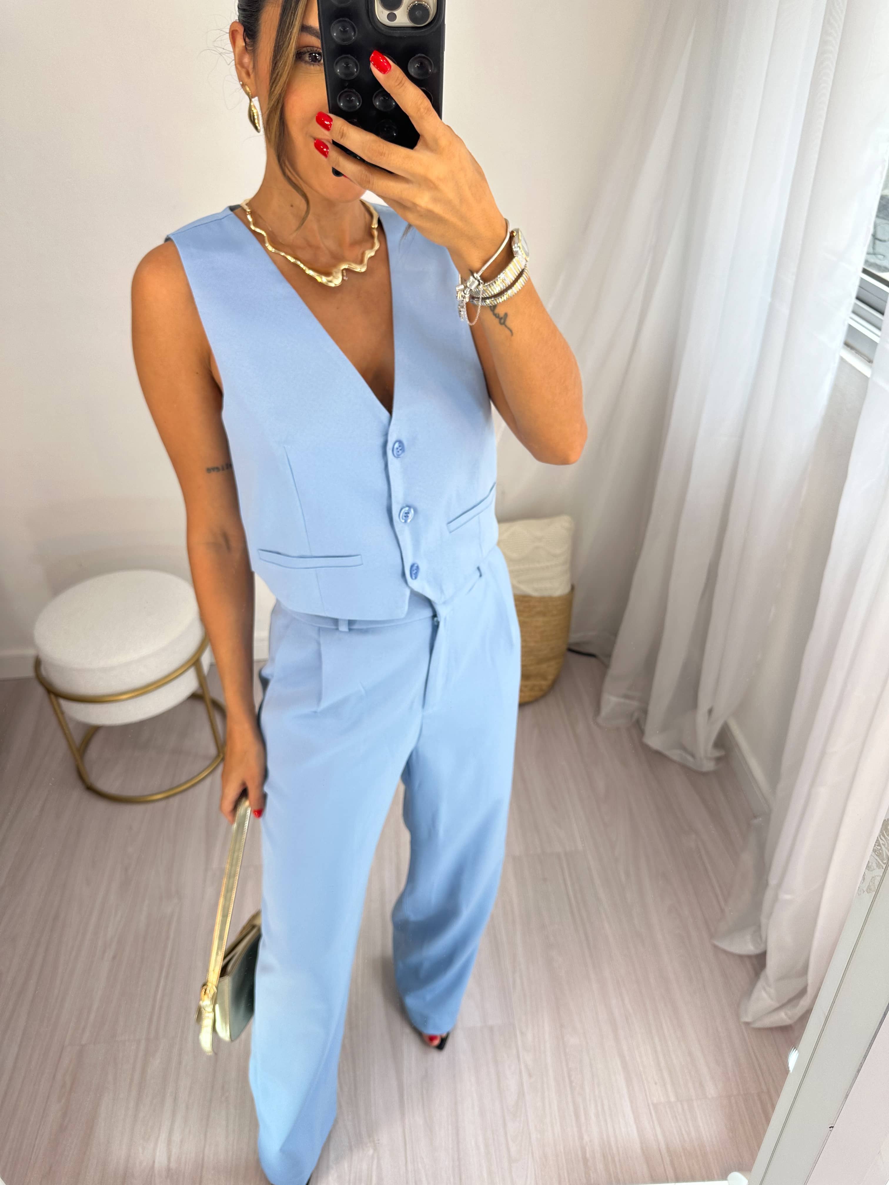 Conjunto Baby Blue Tiely