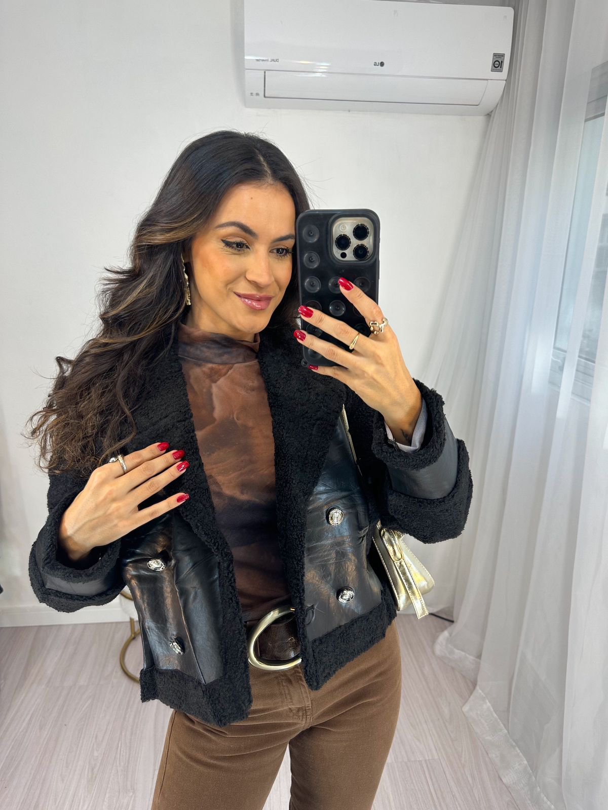 Jaqueta Trend Preta