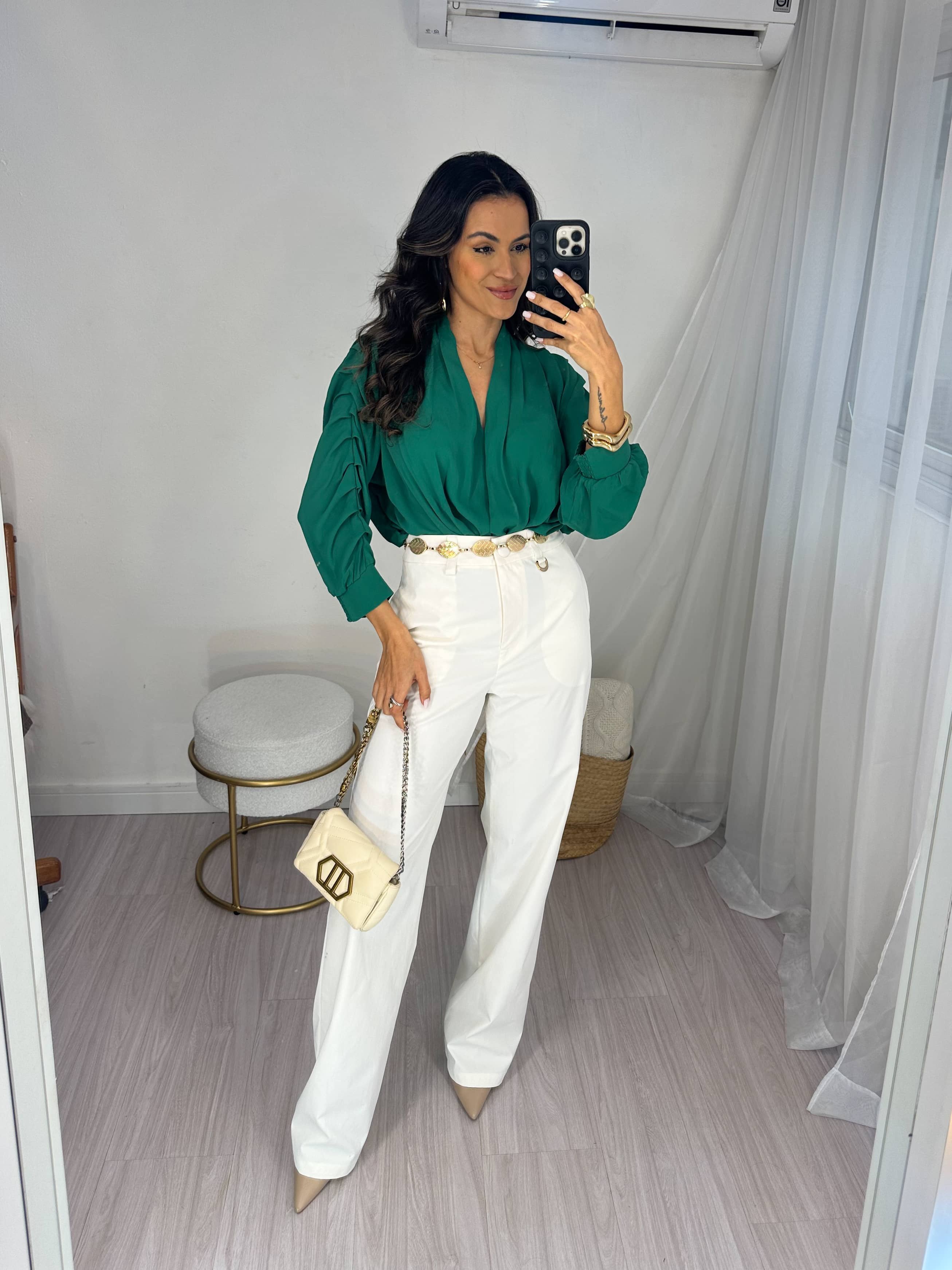 Blusa Verde Tyla