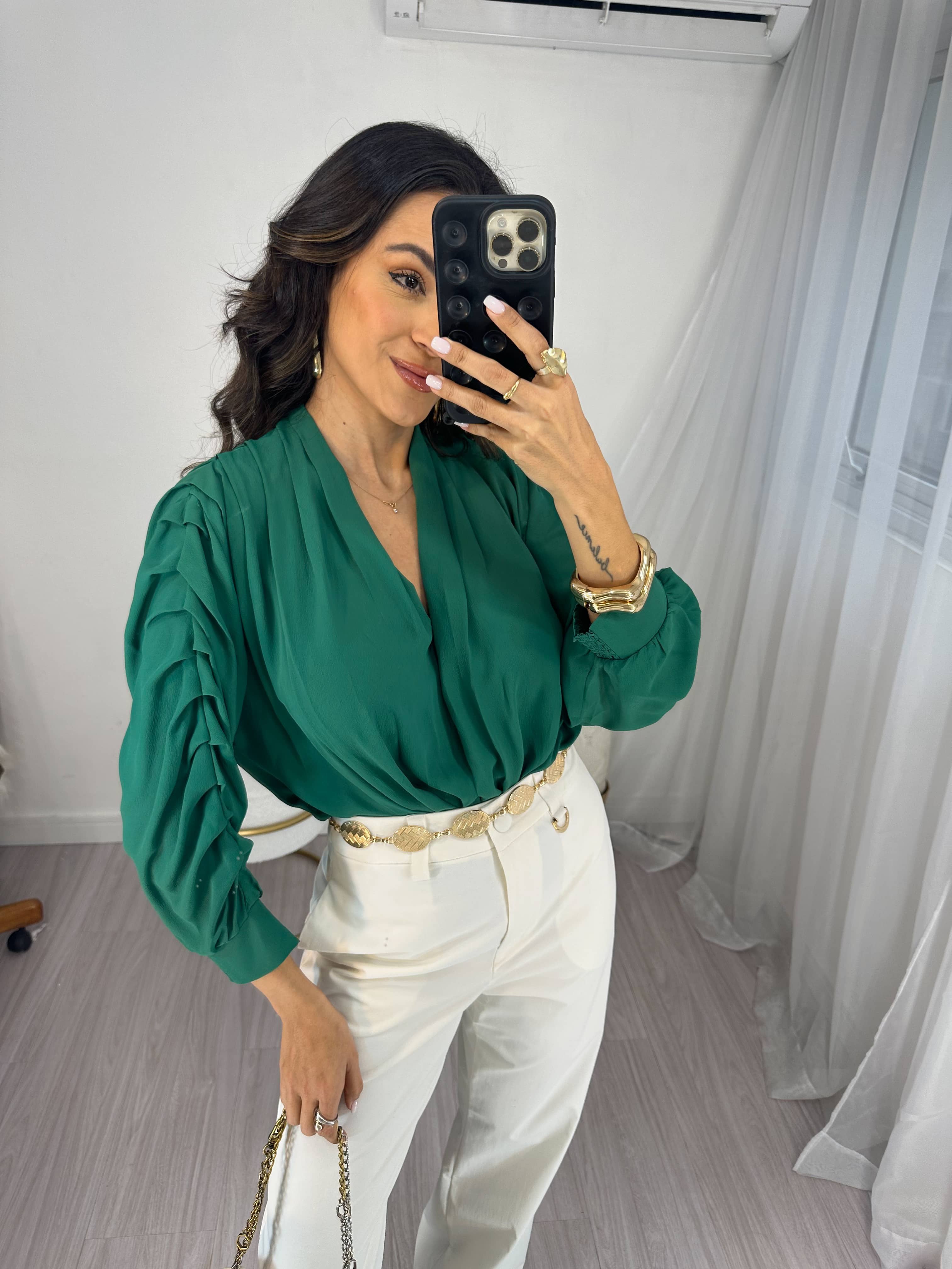 Blusa Verde Tyla